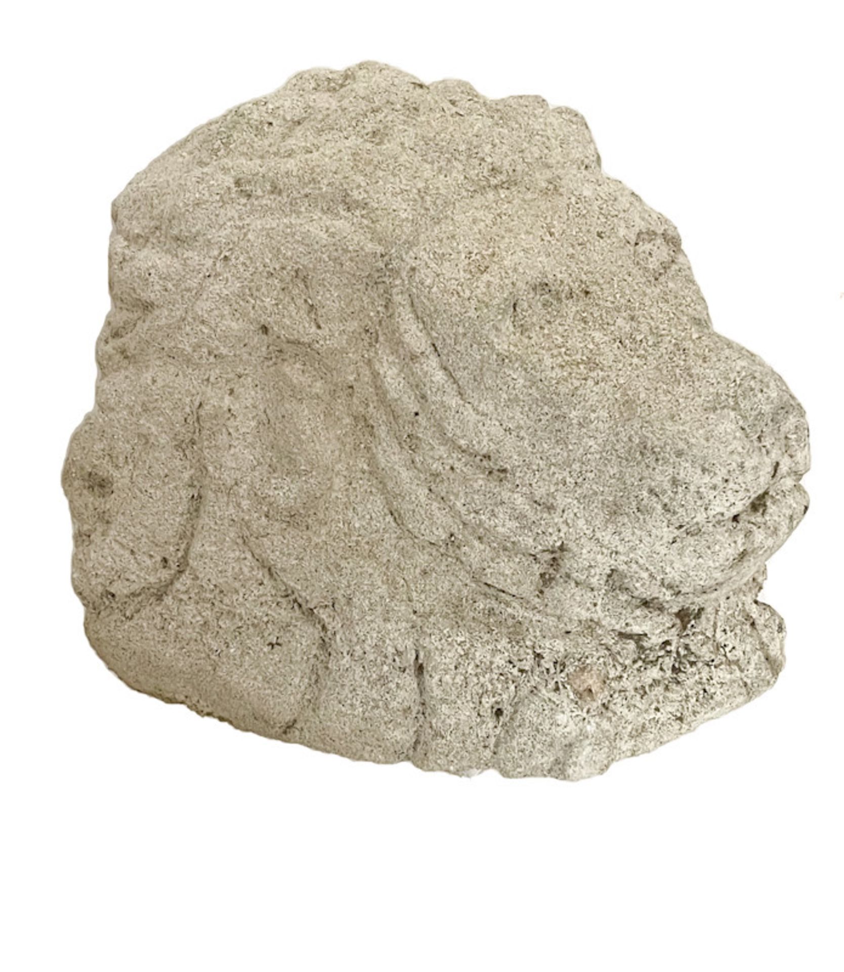 Renaissace Löwenkopf aus Sandstein