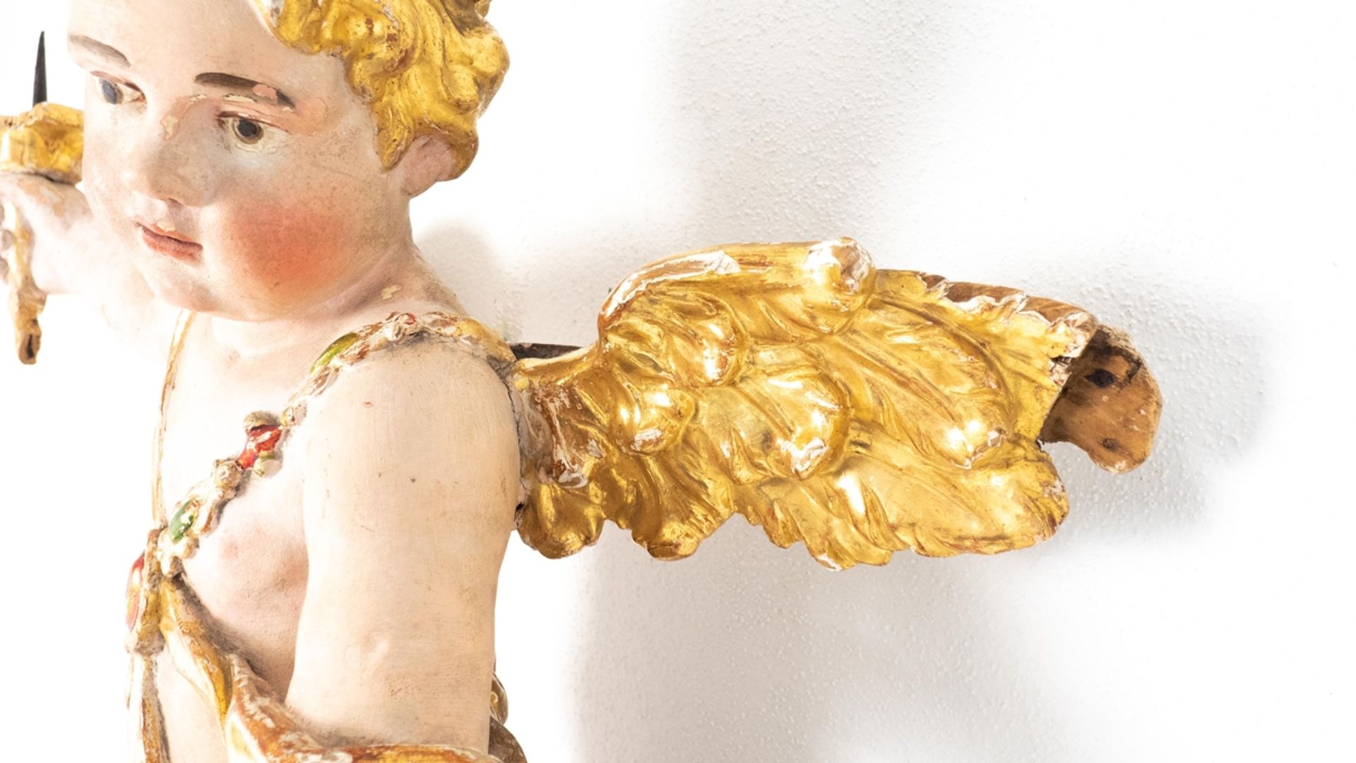 Großer Barockengel/ Putto - Bild 6 aus 9