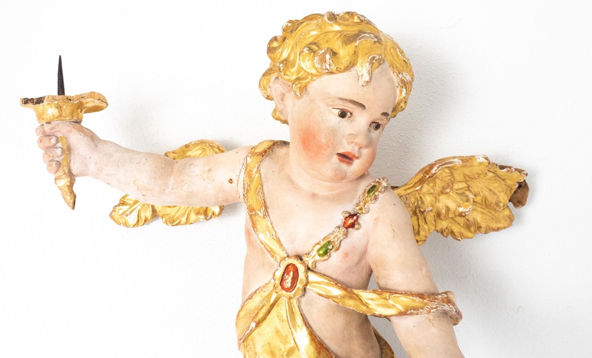 Großer Barockengel/ Putto - Bild 5 aus 9