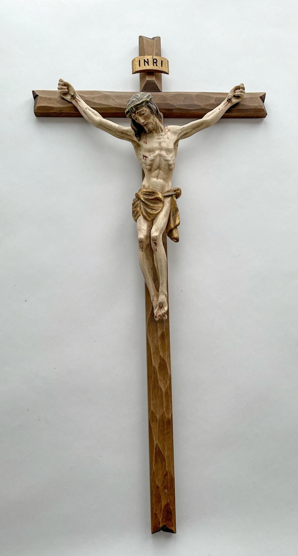 Paar Kruzifix/Herrgott am Kreuz - Bild 2 aus 5