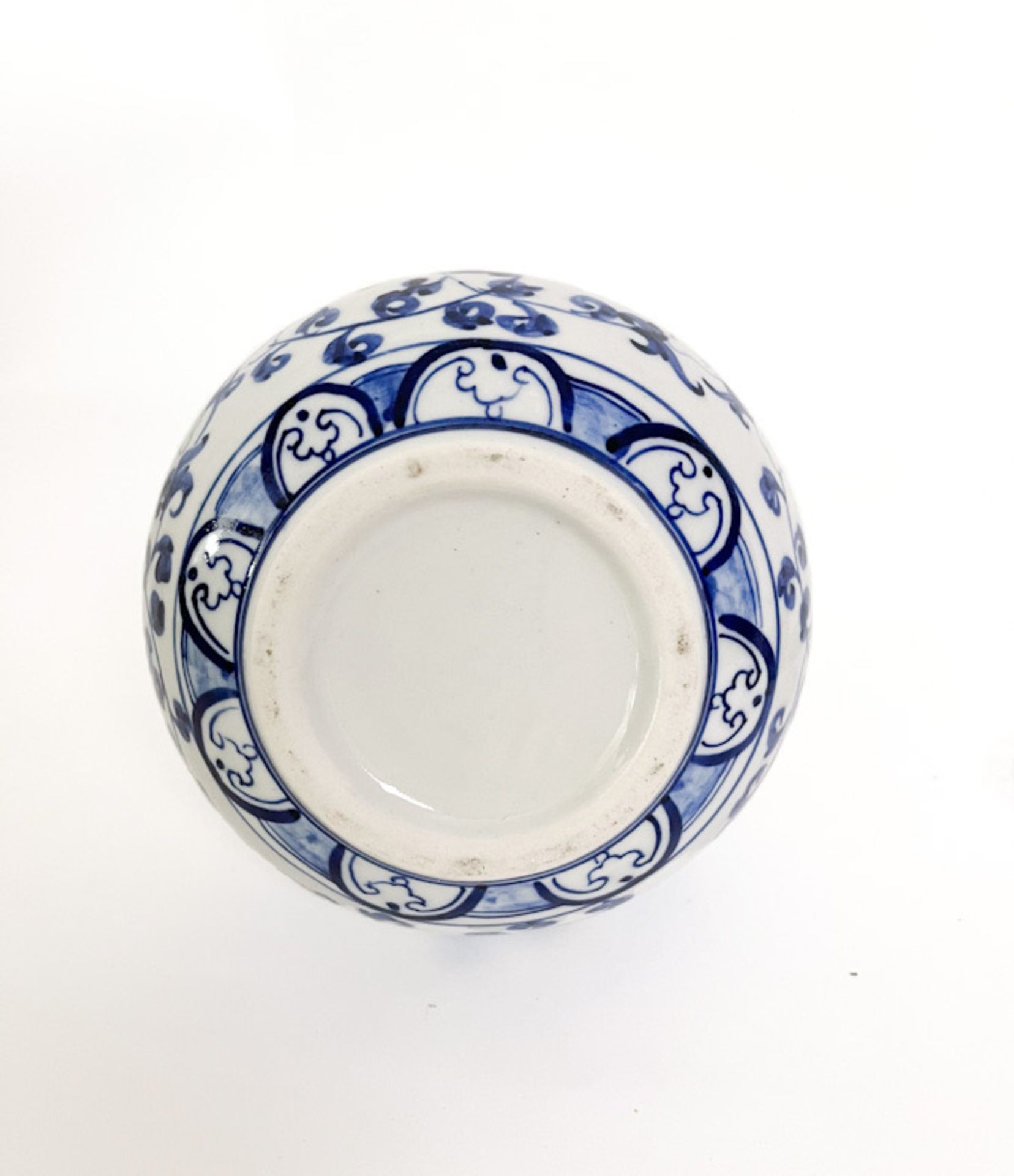 Blau-weiße chinesische Vase - Bild 4 aus 4