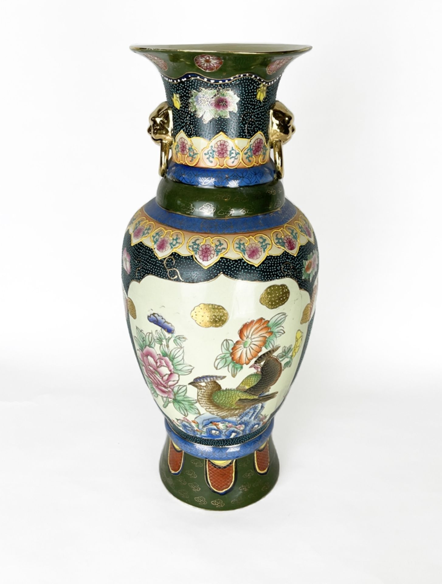 Prunkvolle chinesische Bodenvase