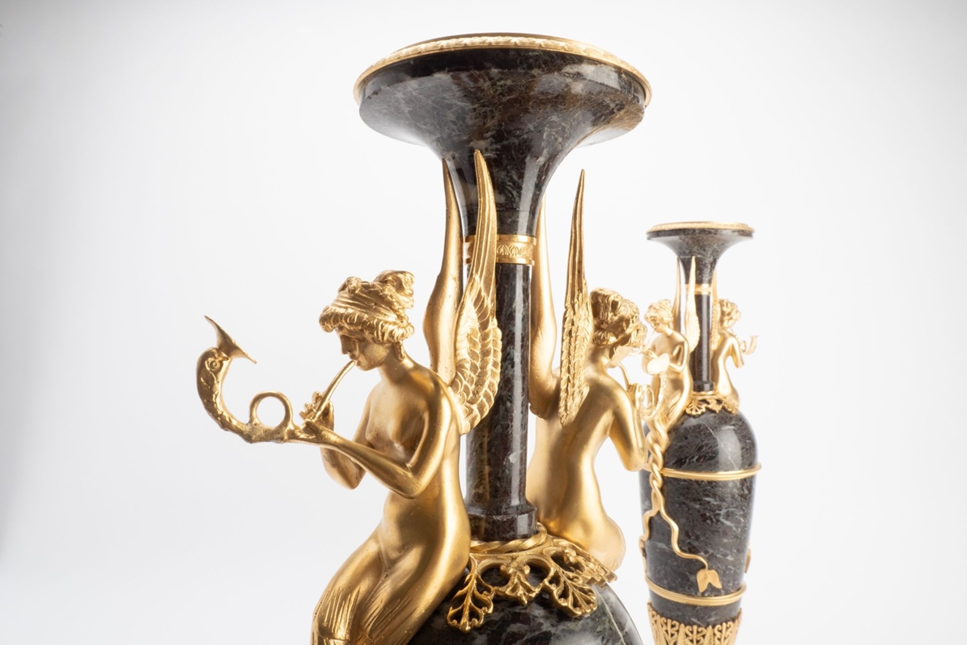 Feinste Empire Prunk Ziervasen | Empire ornate decorative vase - Bild 10 aus 12