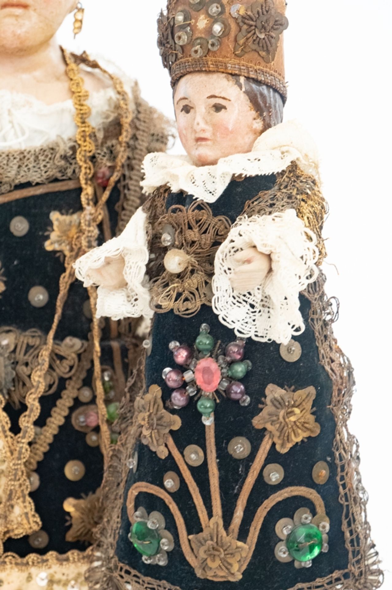 Barocke Madonna mit Kind - Bild 5 aus 12