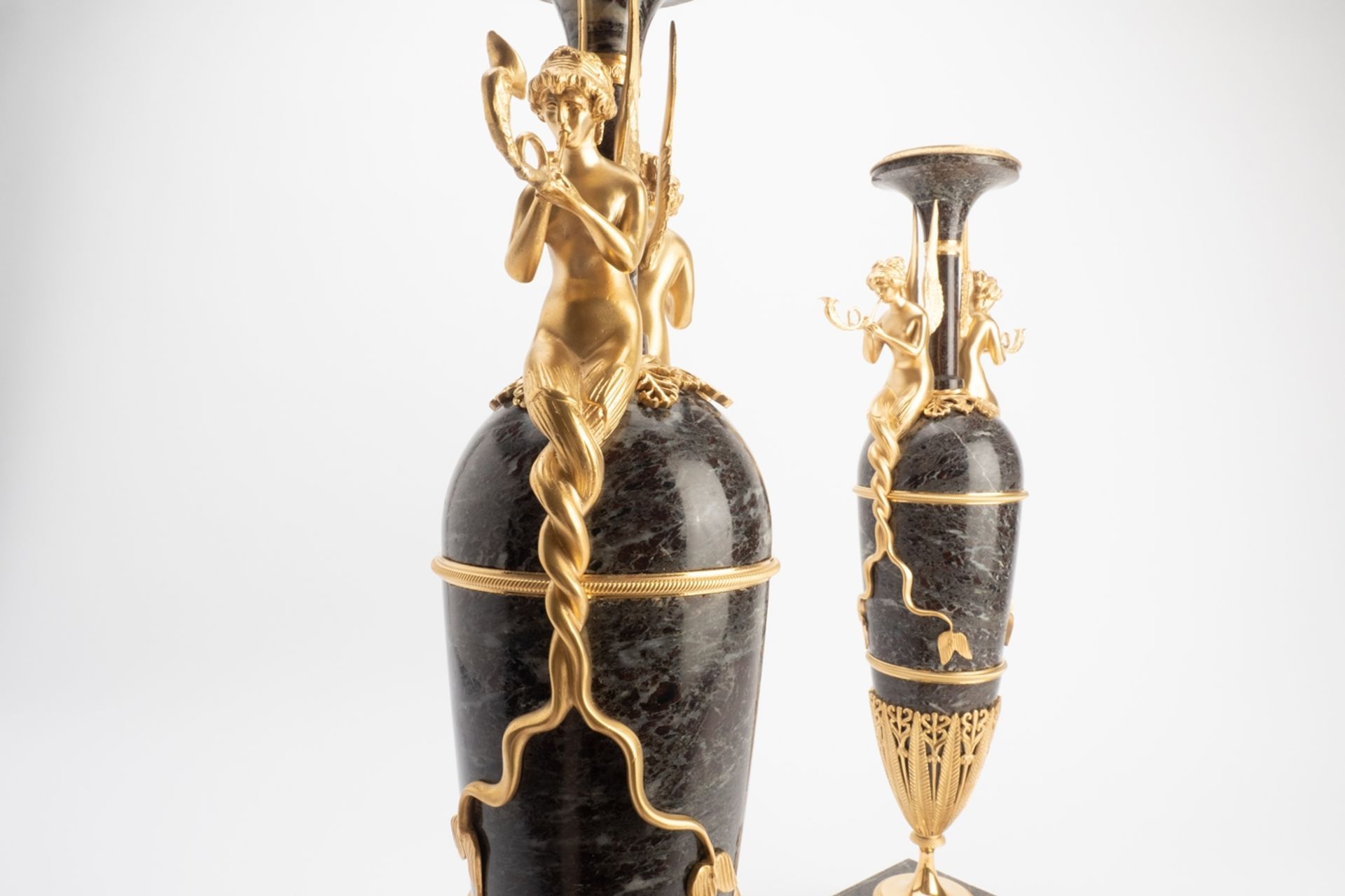 Feinste Empire Prunk Ziervasen | Empire ornate decorative vase - Bild 12 aus 12