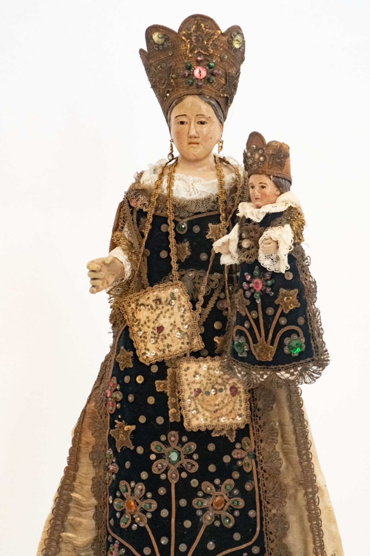 Barocke Madonna mit Kind - Bild 2 aus 12