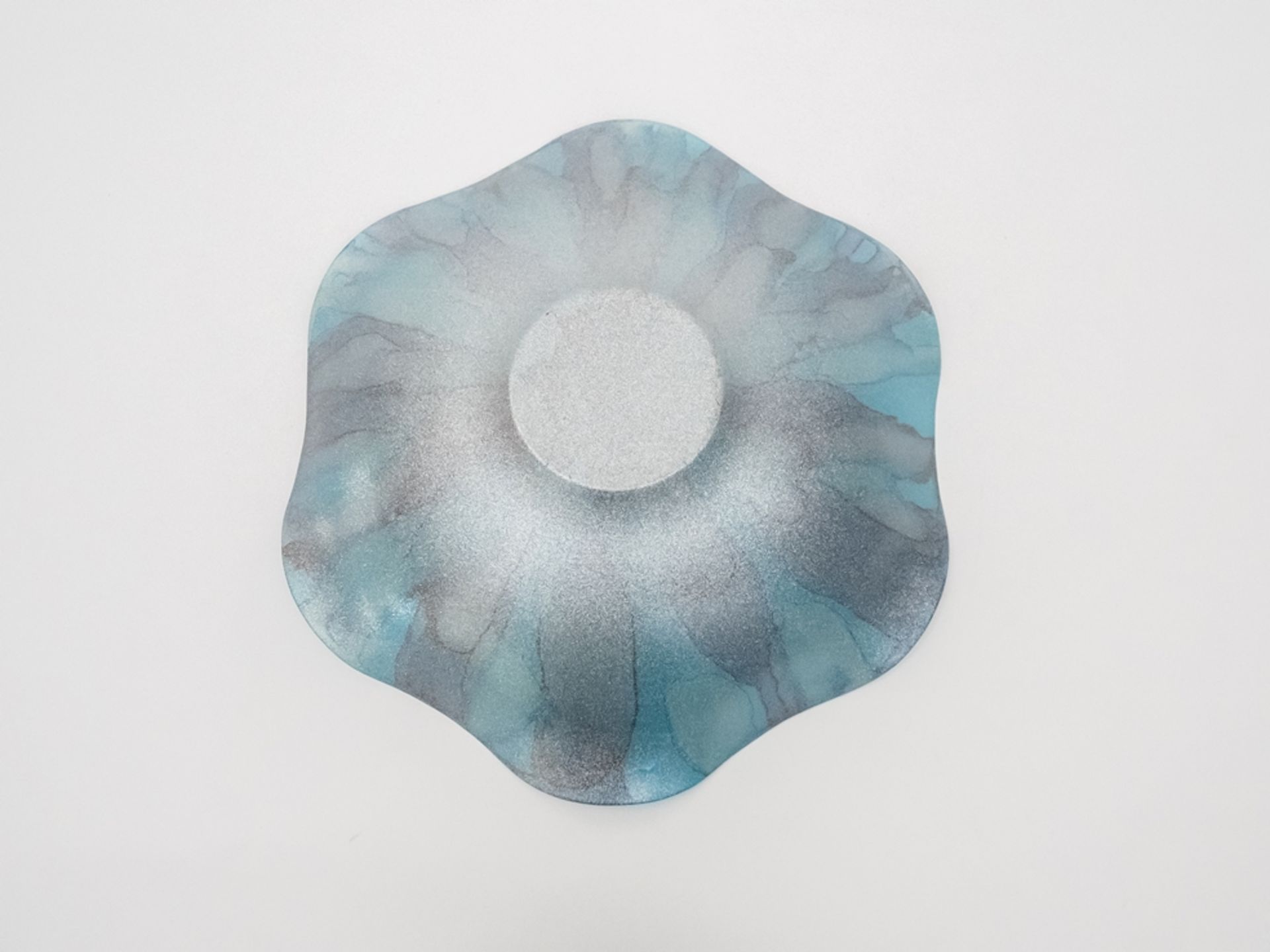 Blaue Murano-Glasschale - Bild 3 aus 3