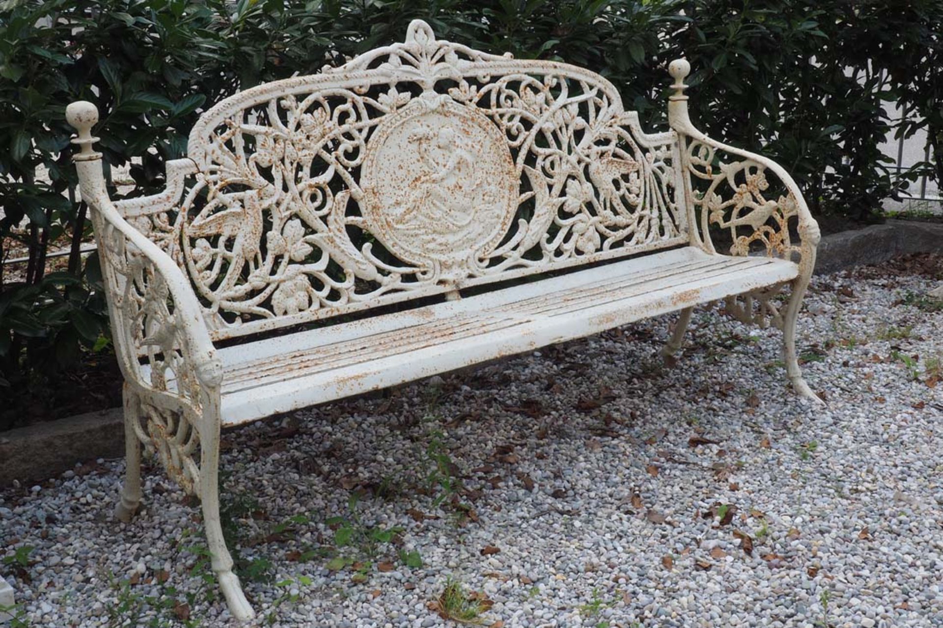 Park bench/garden bench, empire style - Image 3 of 4