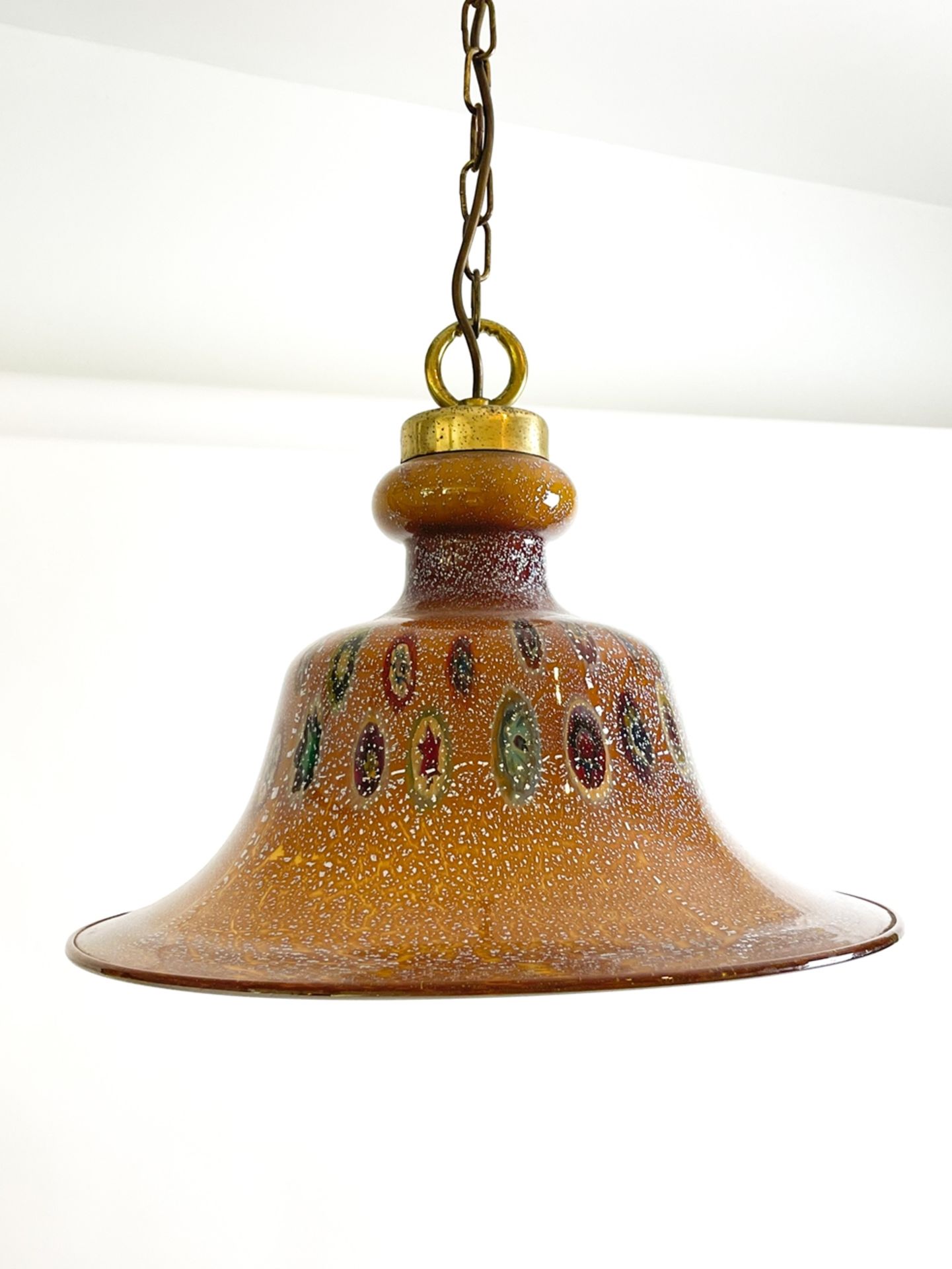 70/80er Jahre Murano Glaslampe 