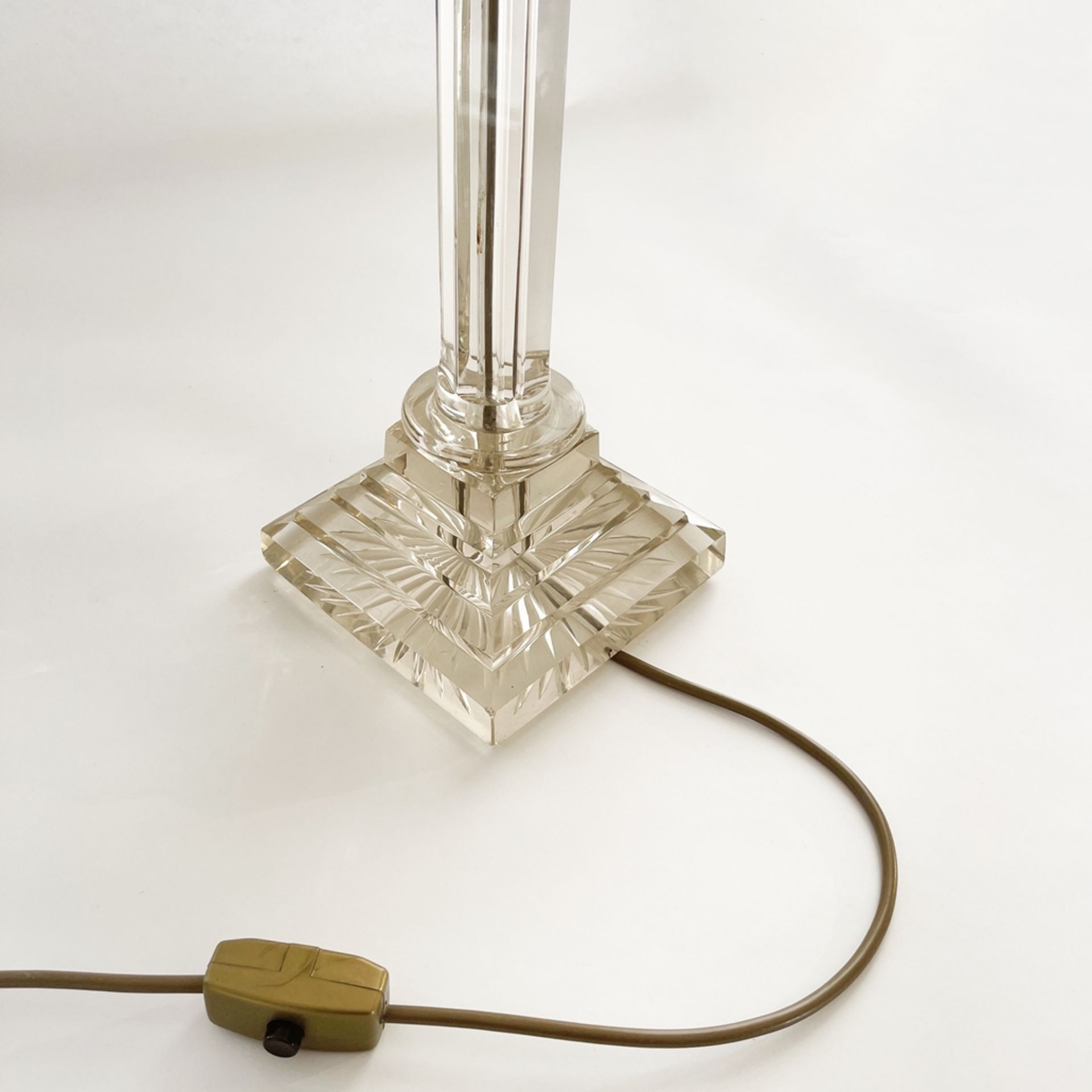 Tischlampe aus Glas - Image 3 of 4