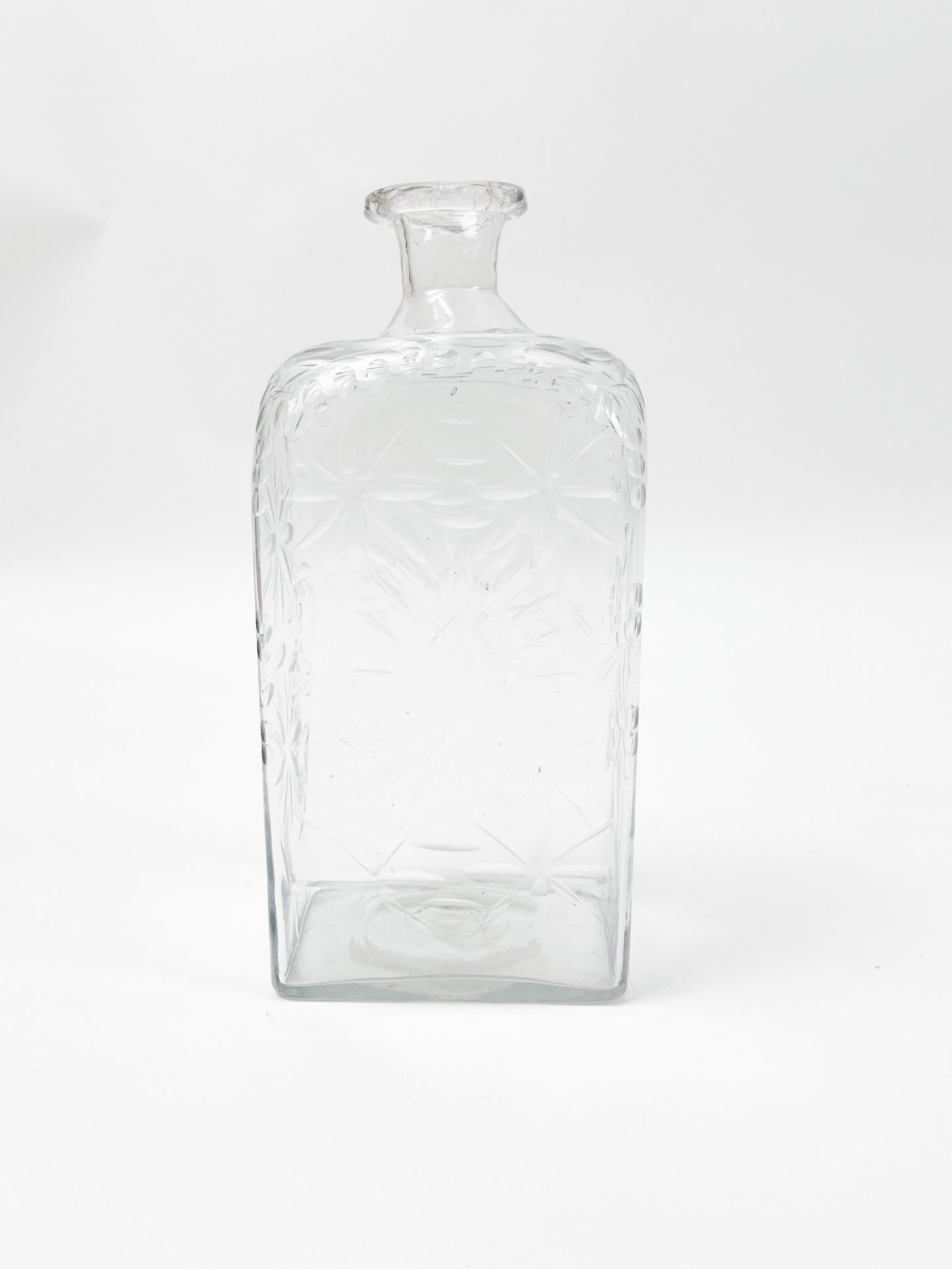 Gravierte Schnapsflasche aus Glas - Image 4 of 6