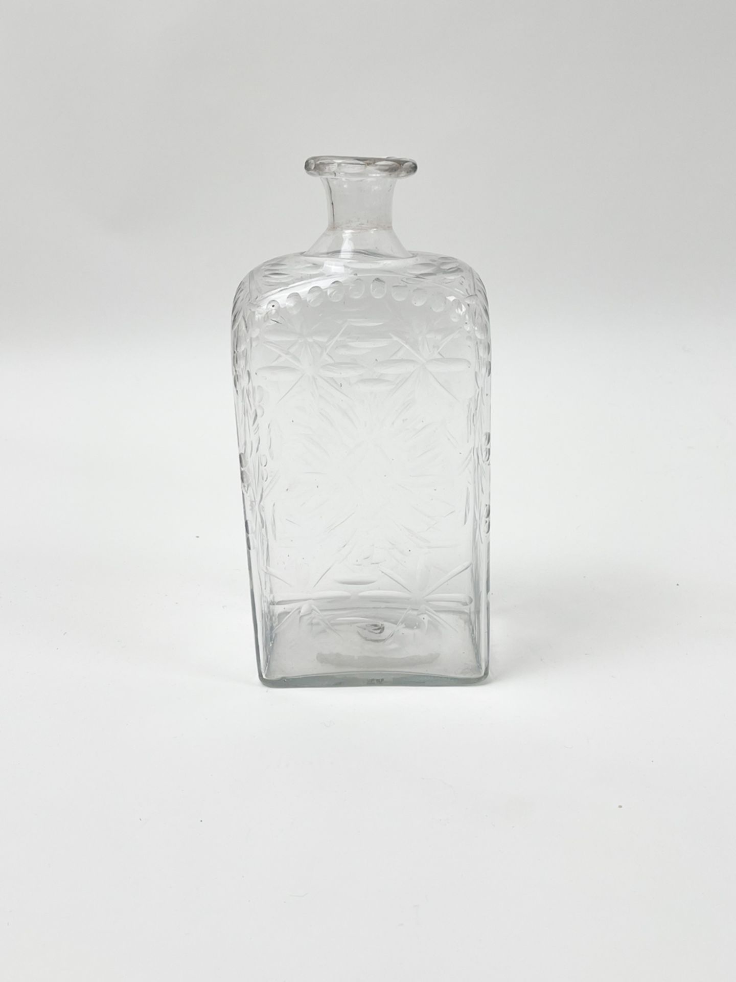 Gravierte Schnapsflasche aus Glas - Image 2 of 6