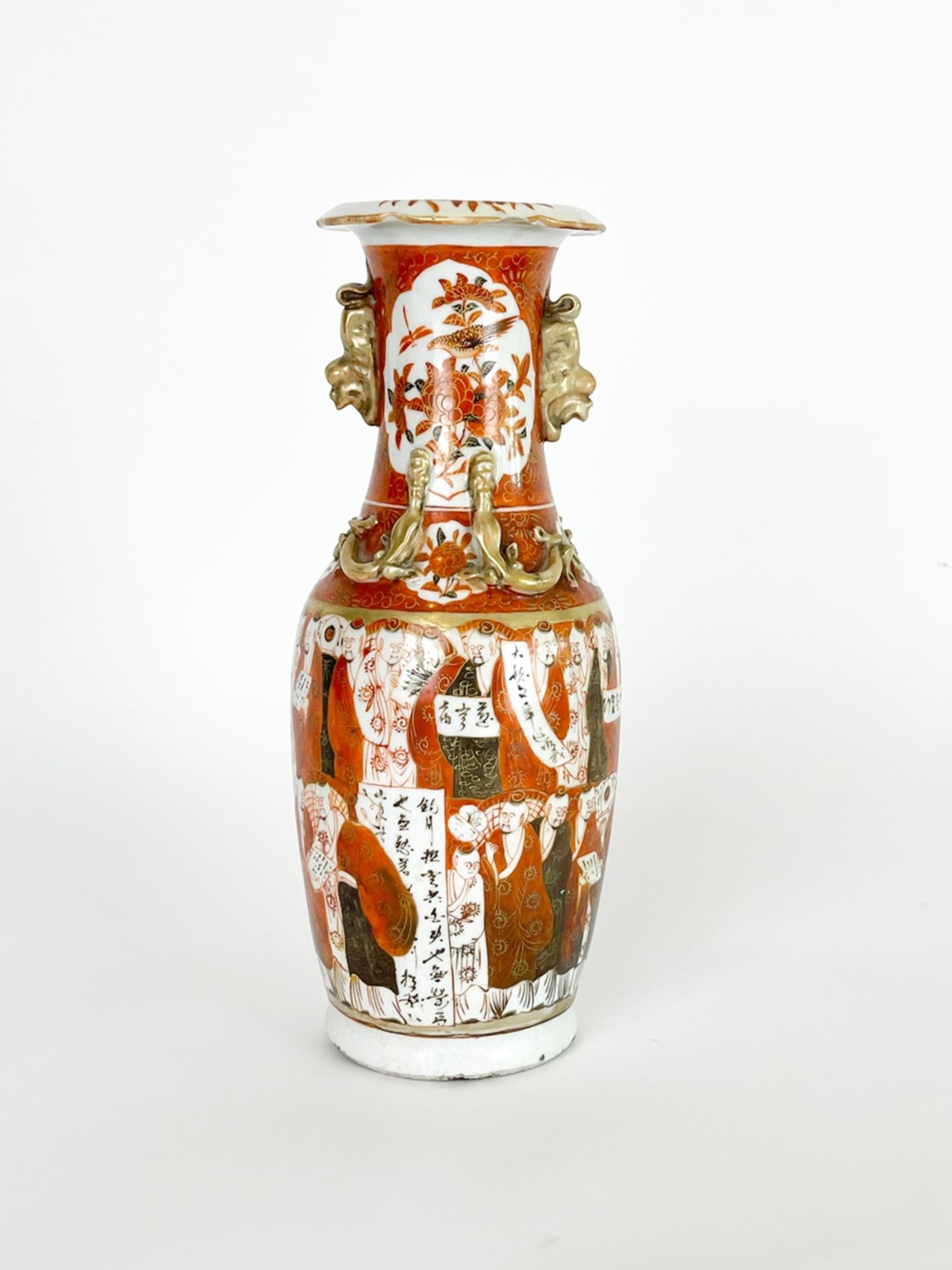 Alte chinesische Porzellanvase - Image 3 of 8