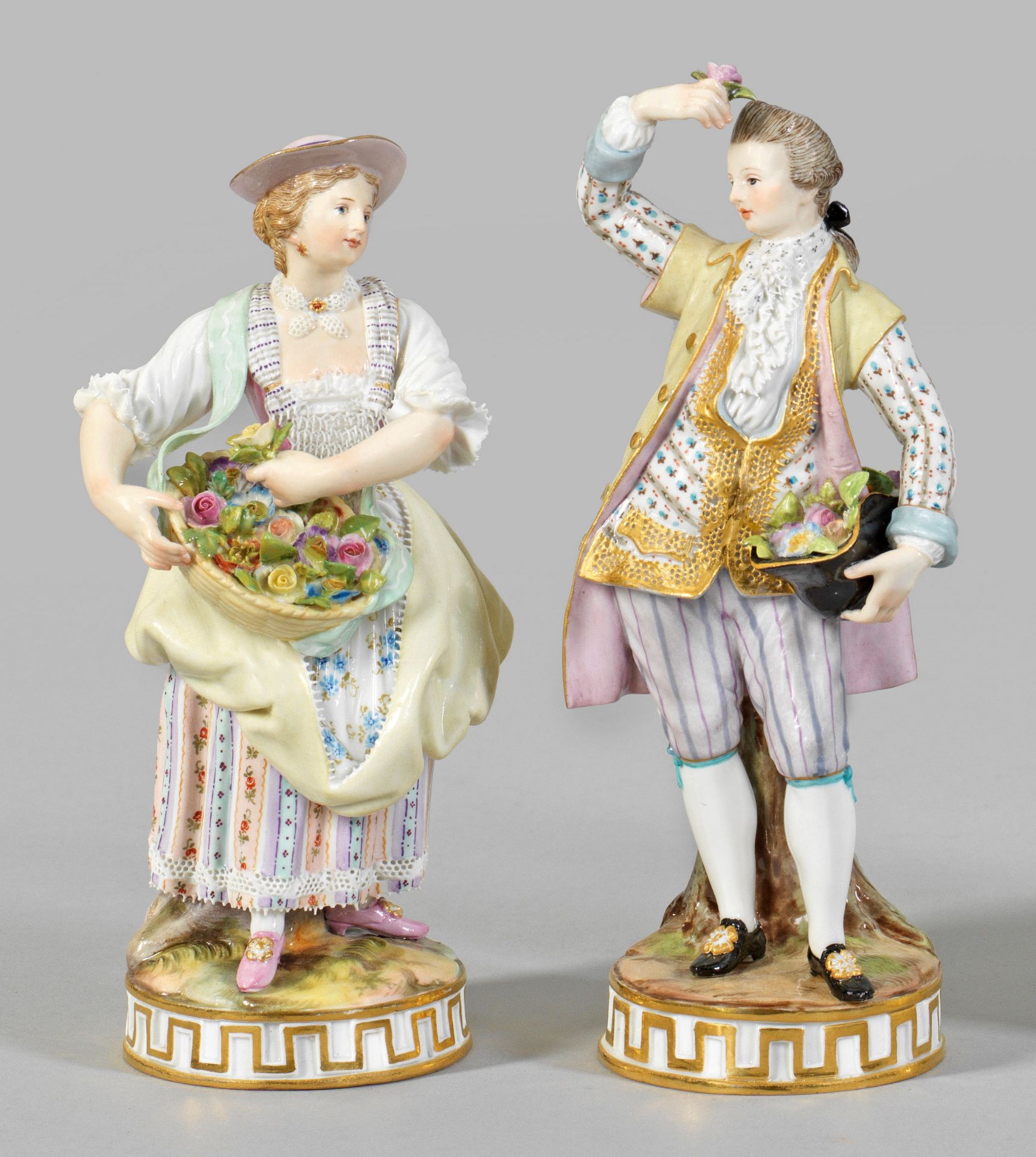 Paar Gärtnerfiguren