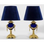 Paar Napoleon III-Tischlampen