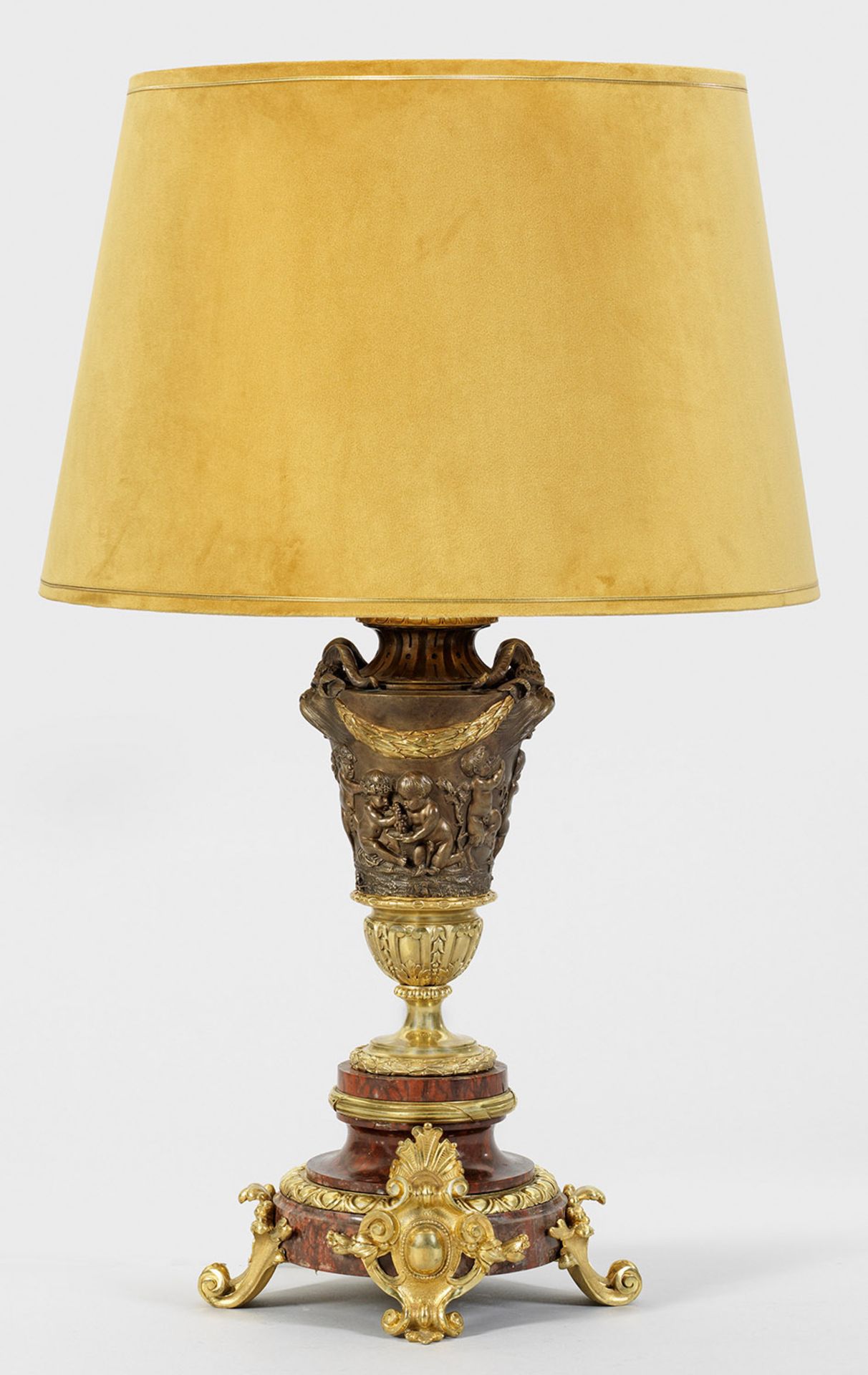 Große Napoleon III-Tischlampe