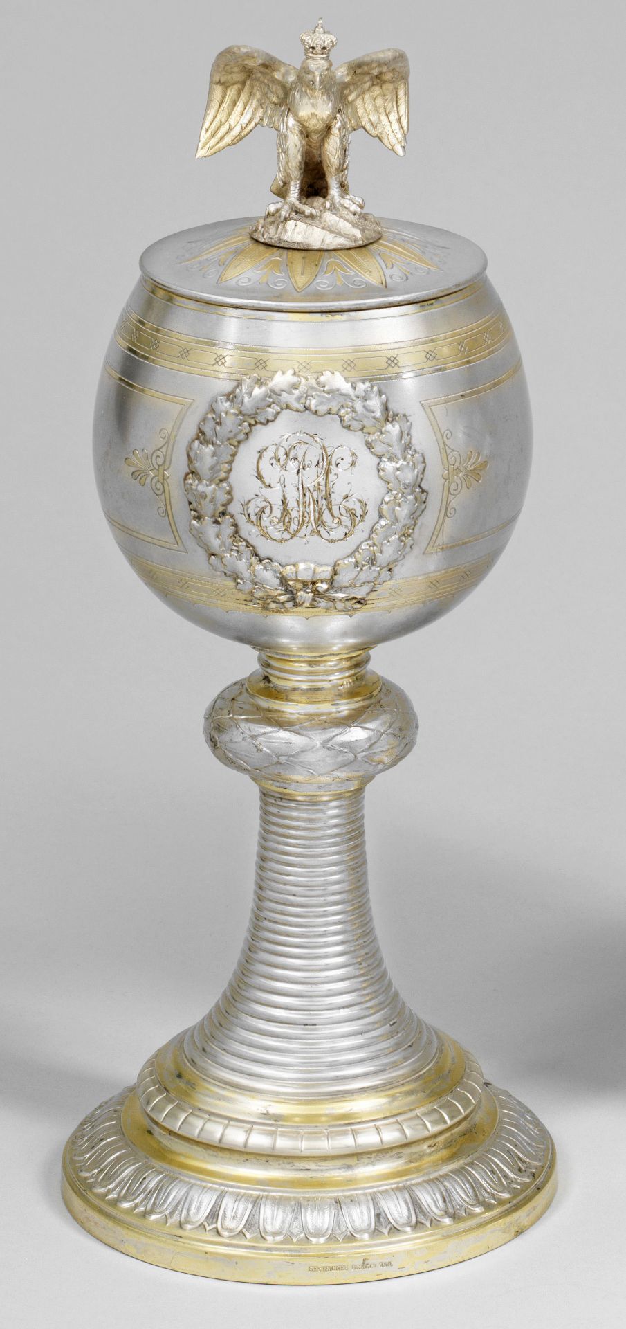 Großer preußischer Andenken-Pokal - Bild 2 aus 2