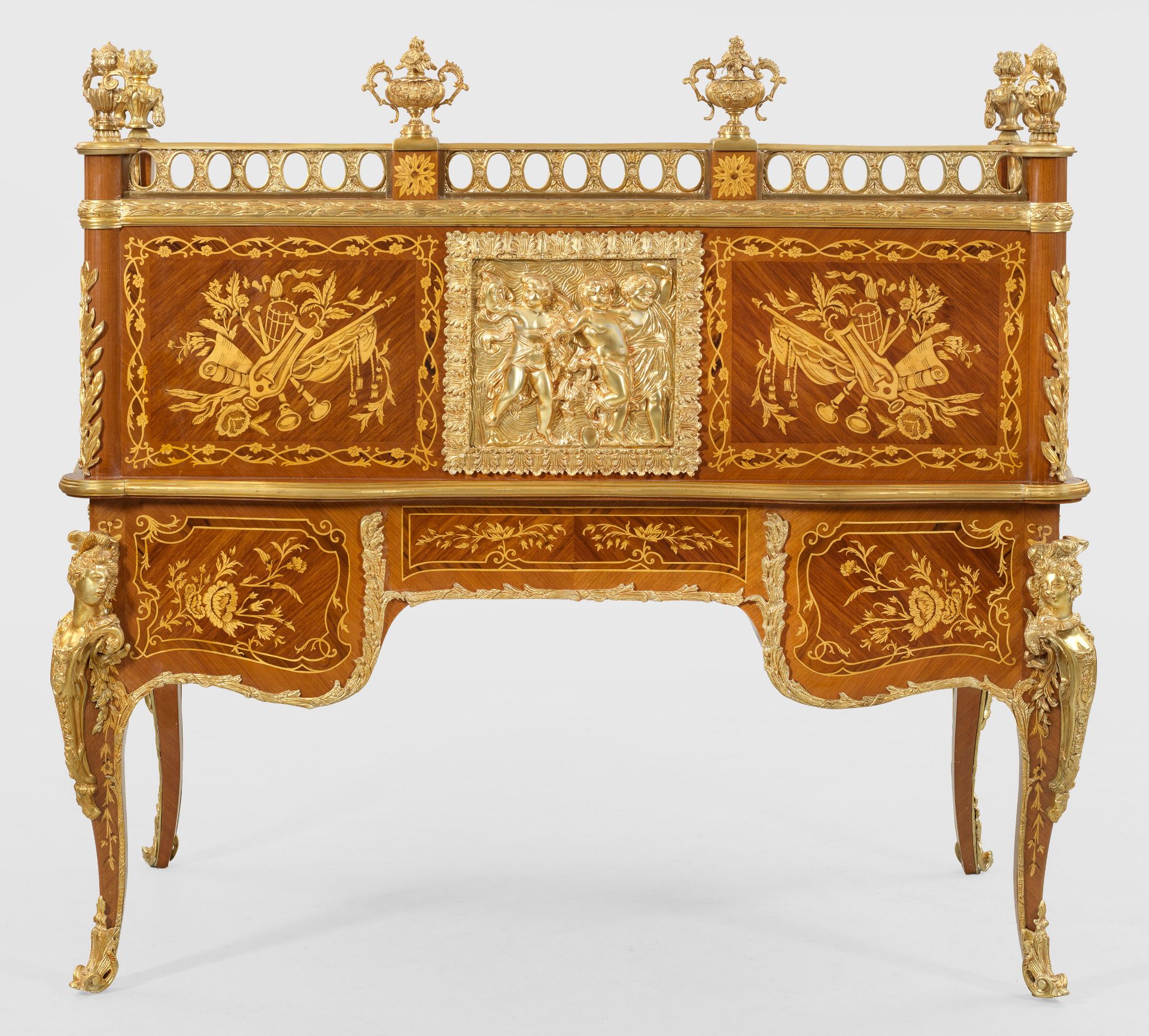 Prachtvolles Louis XV Bureau du Roi - Bild 3 aus 3