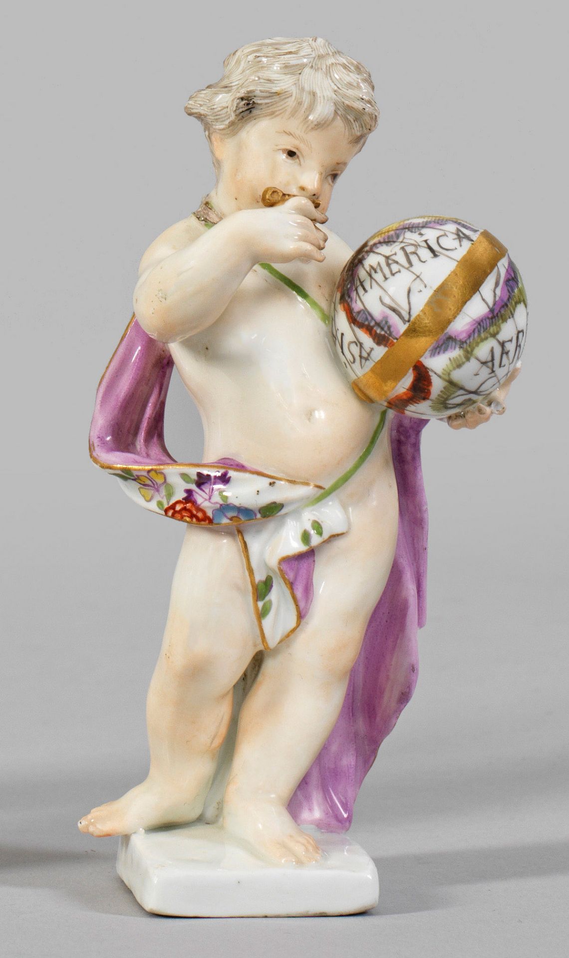 Putto mit Globus