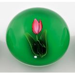 Paperweight "Tulipe jaspée" von Baccarat