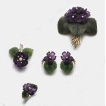 Charmantes Amethyst-Parure