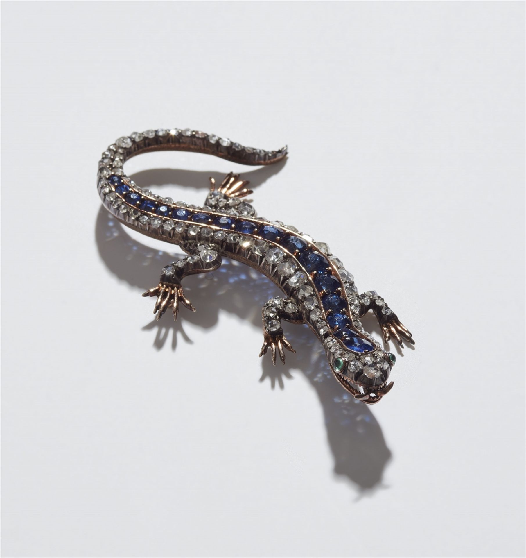 A Victorian sapphire brooch - Image 3 of 3