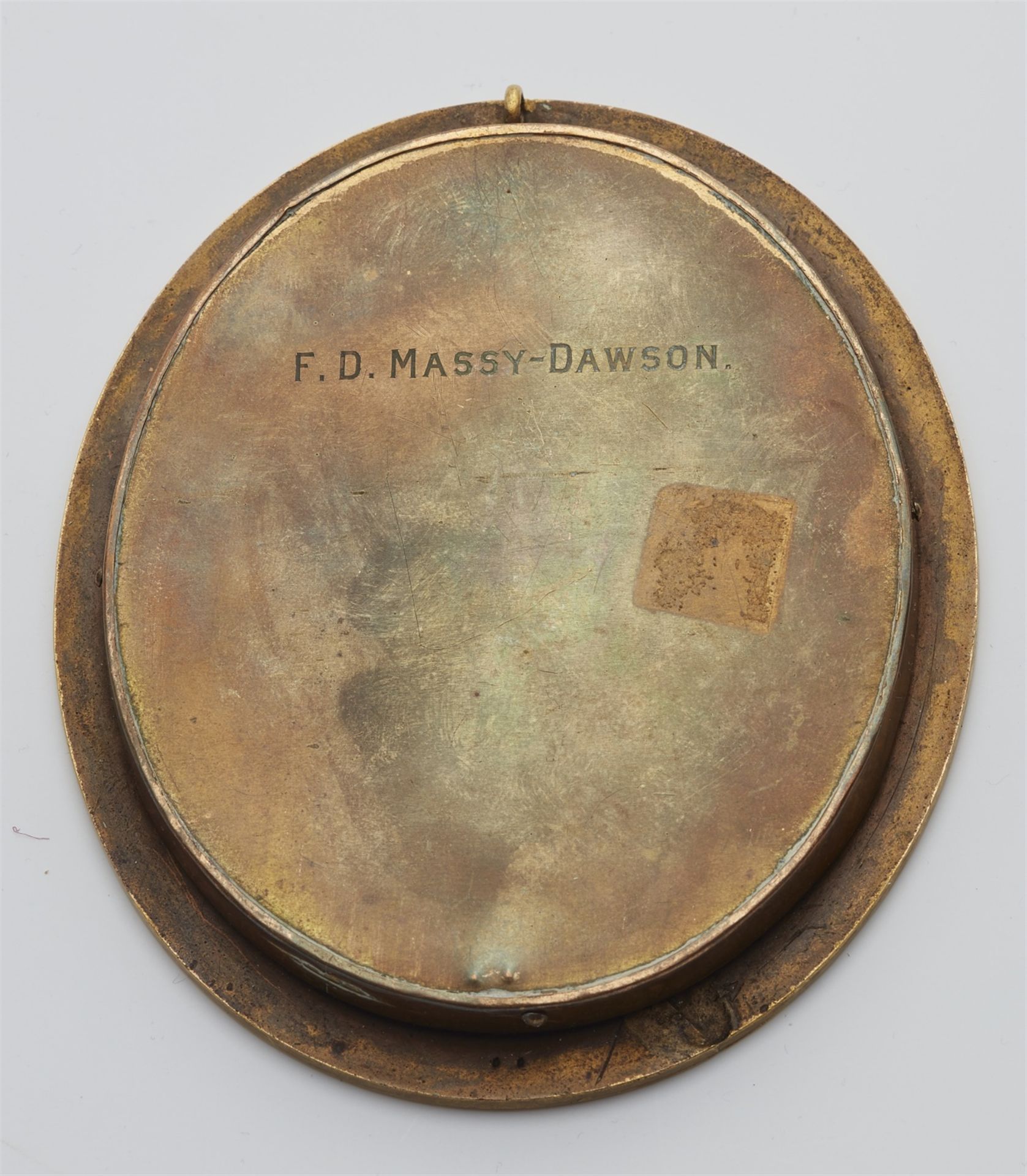 A portrait miniature of F.D. Massy-Dawson - Image 4 of 4