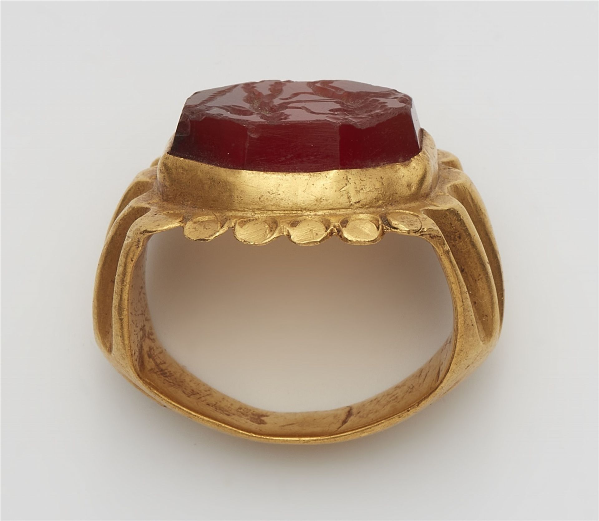 Ring mit römischer Gemme - Bild 2 aus 3