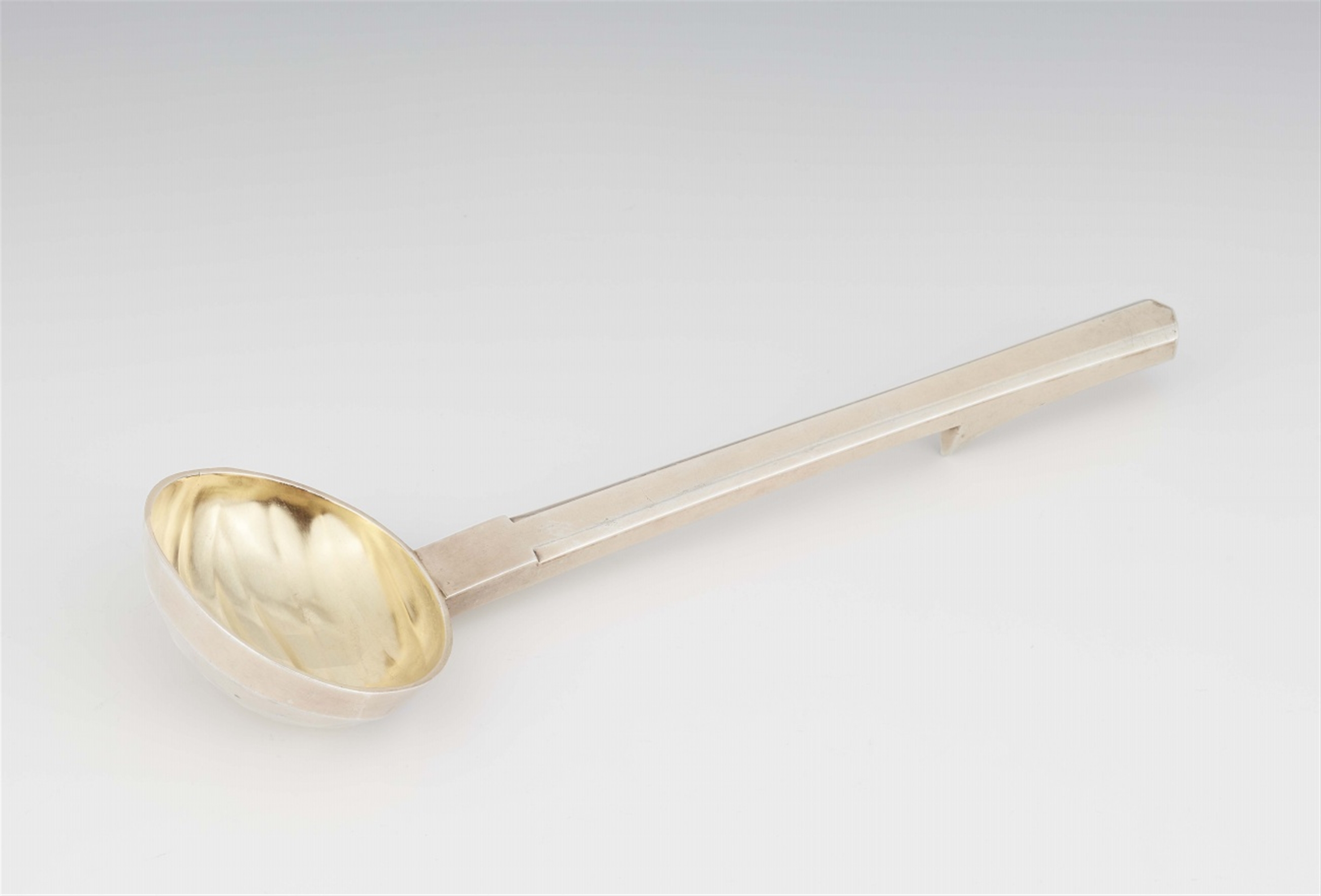 A St. Petersburg silver vodka ladle