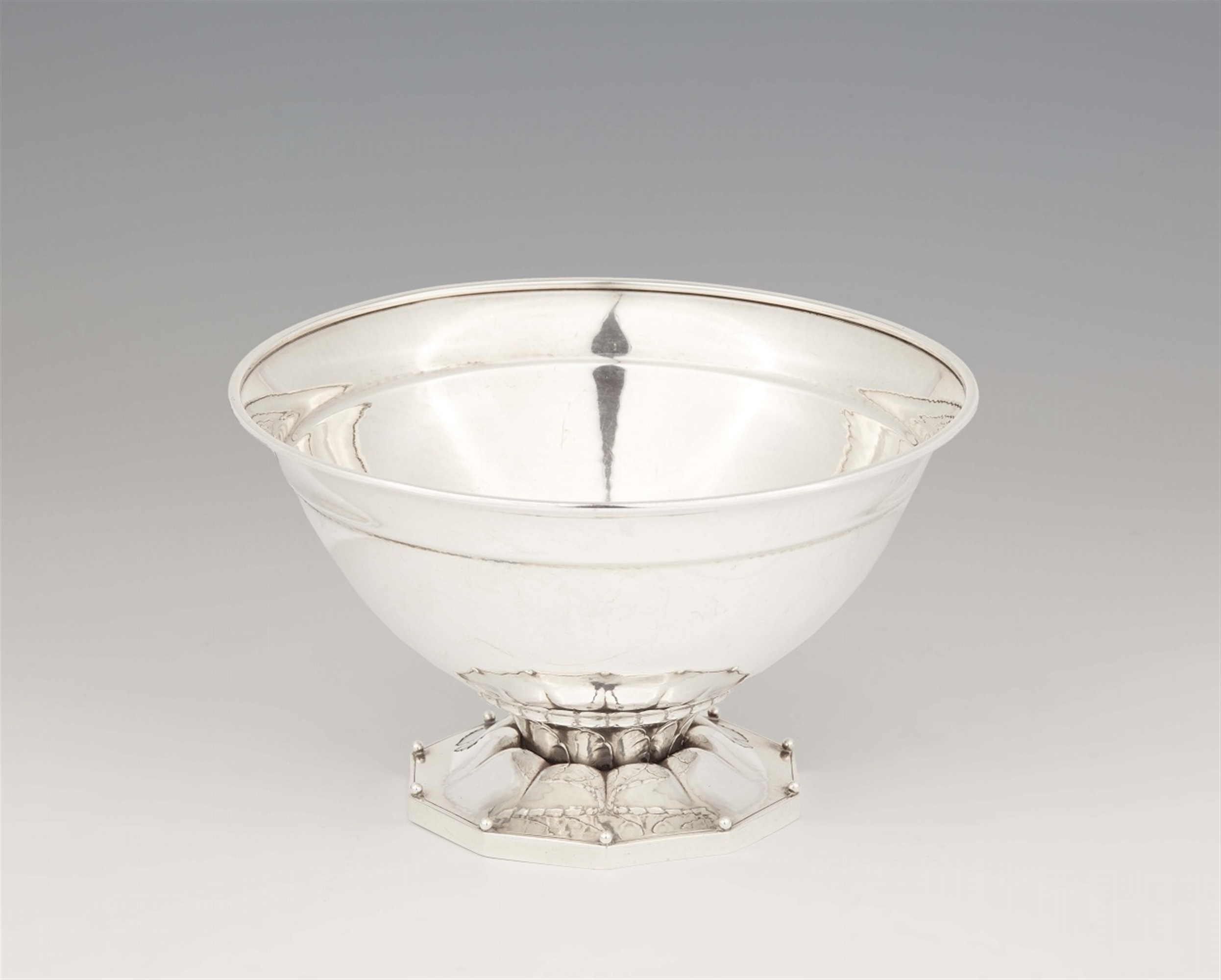 A Copenhagen silver sweetmeats dish by Georg Jensen, model  no. 424