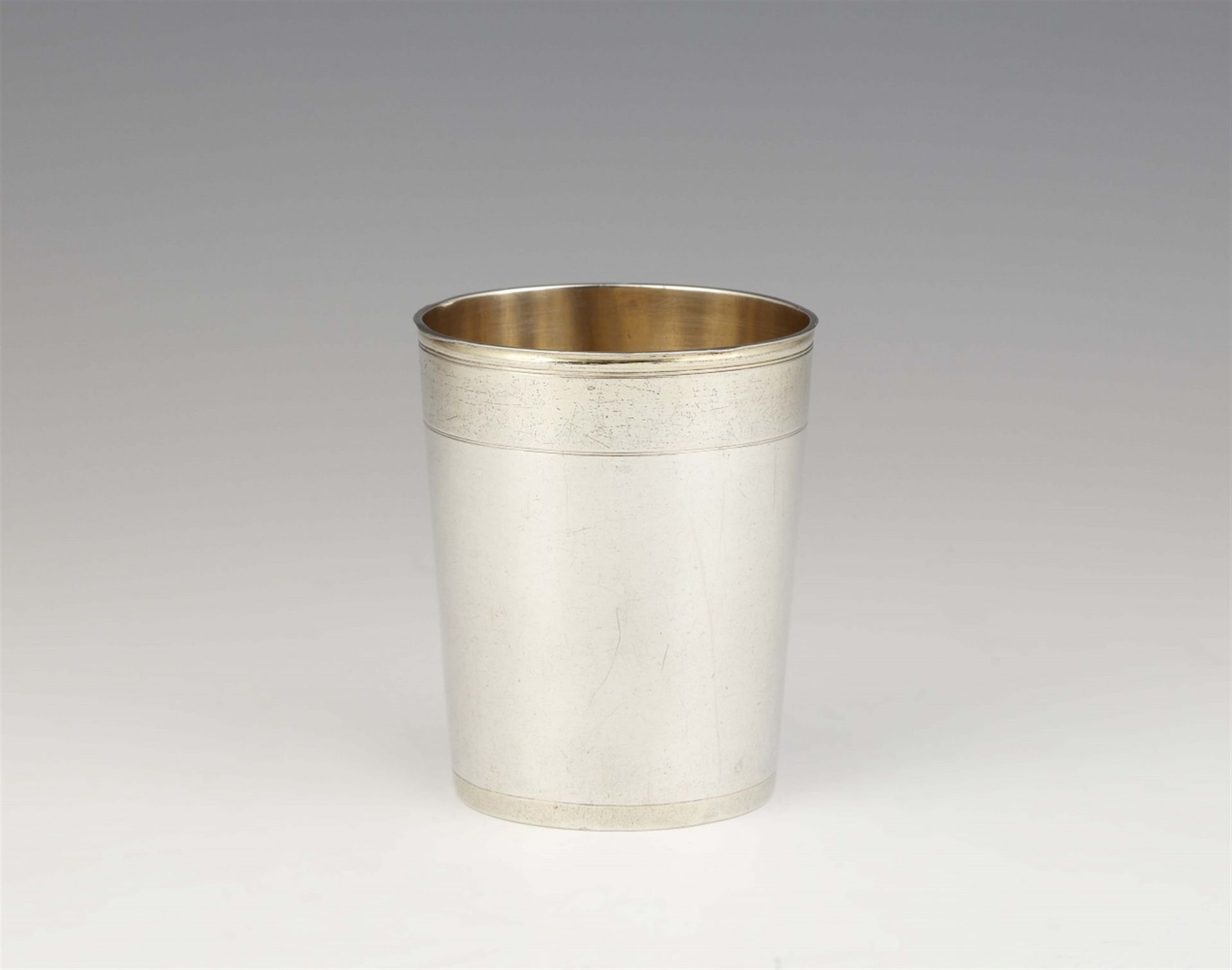 An Augsburg silver beaker