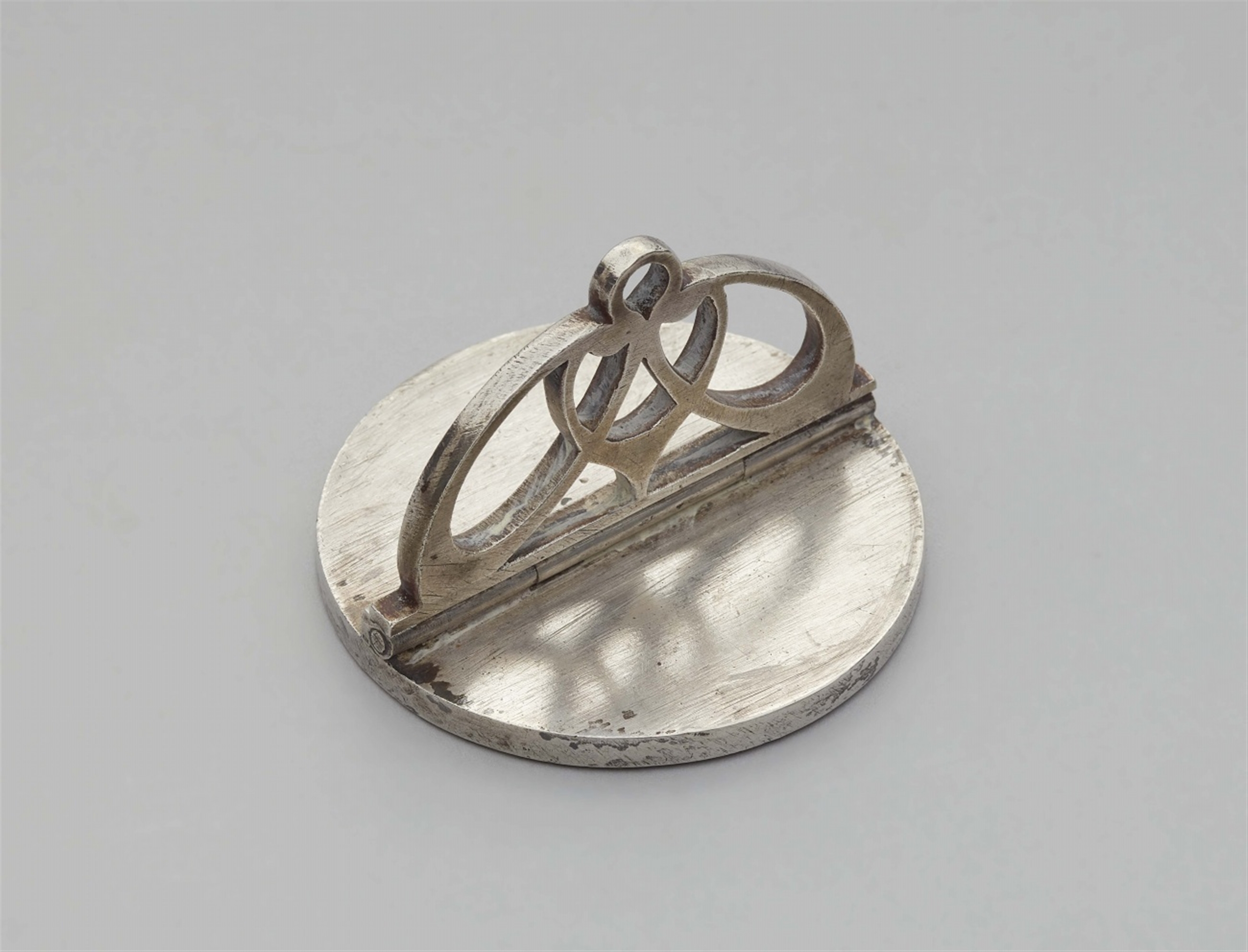 A silver seal made for Cornelis de Boodt