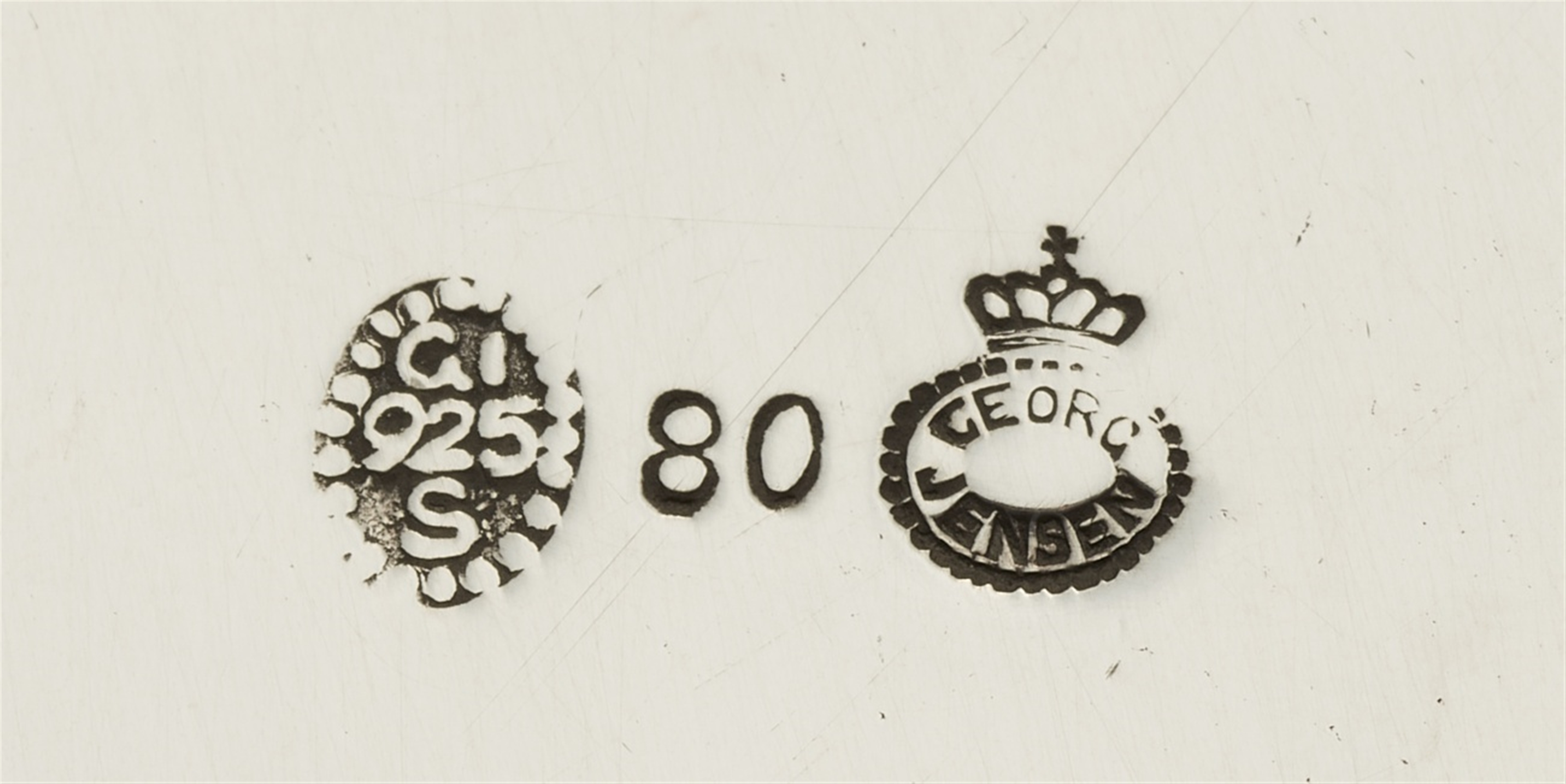 A Copenhagen silver service by Georg Jensen, model no. 80 - Image 2 of 2