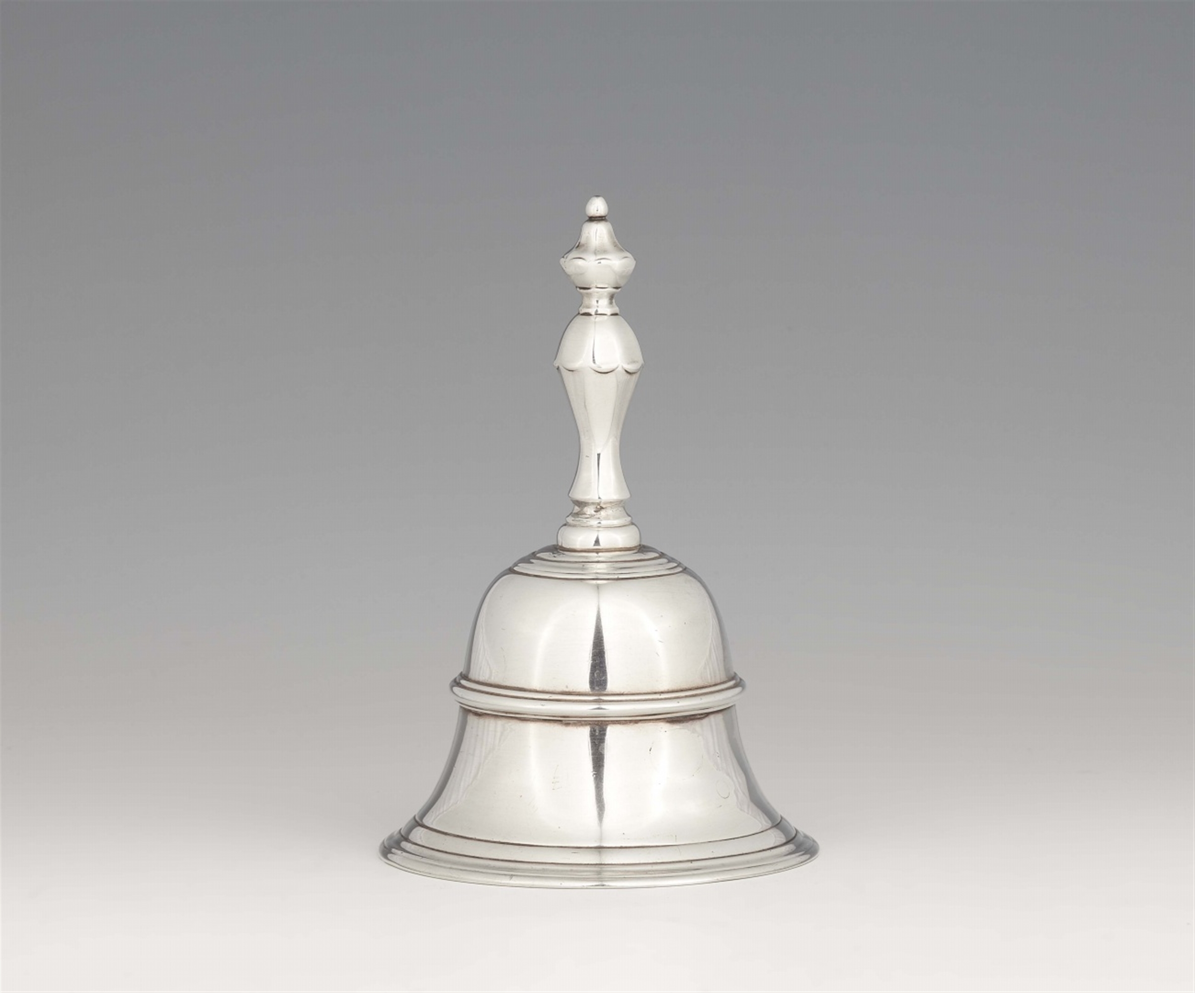 An Amsterdam silver table bell