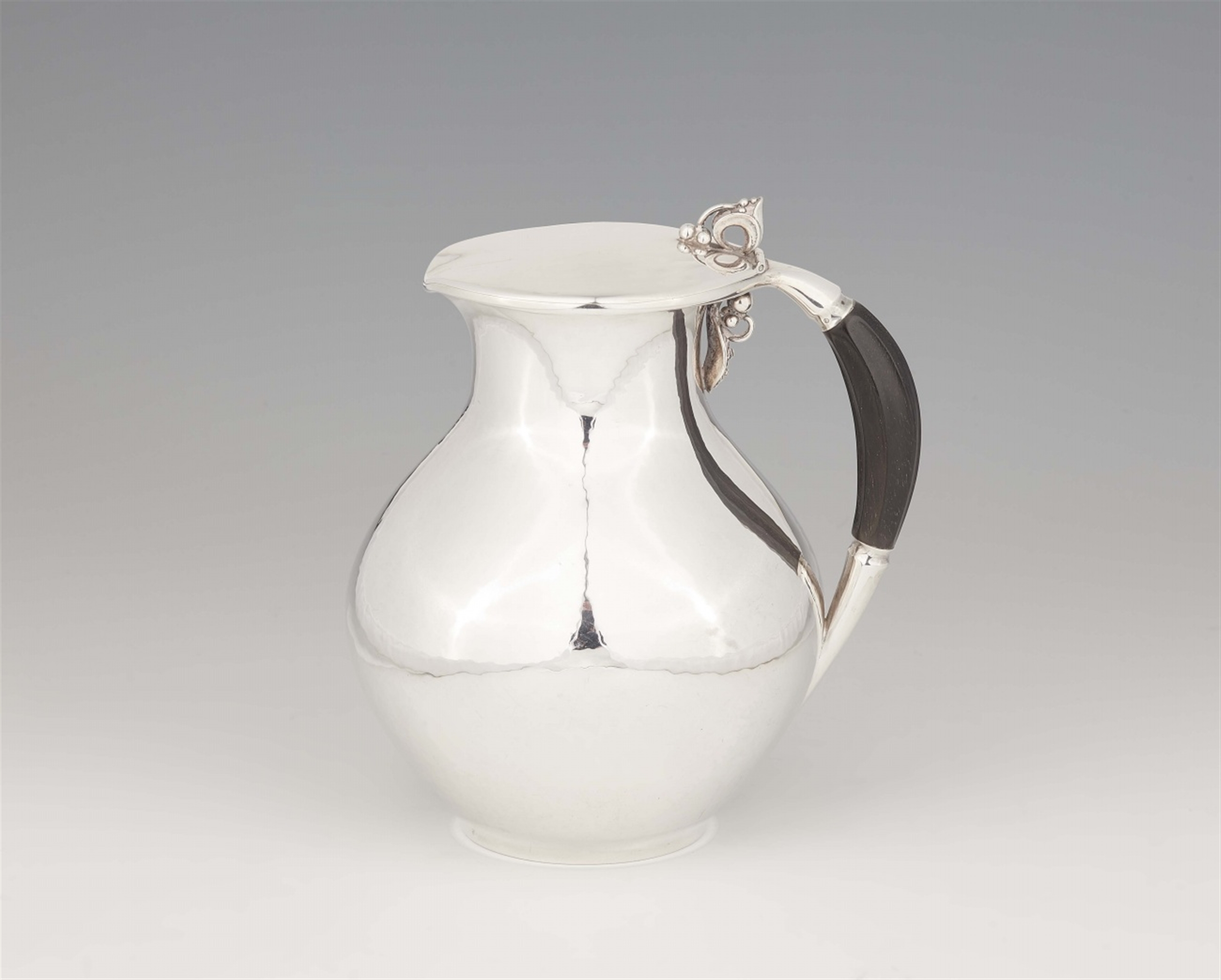 A Copenhagen silver pitcher by Georg Jensen, model no. 385