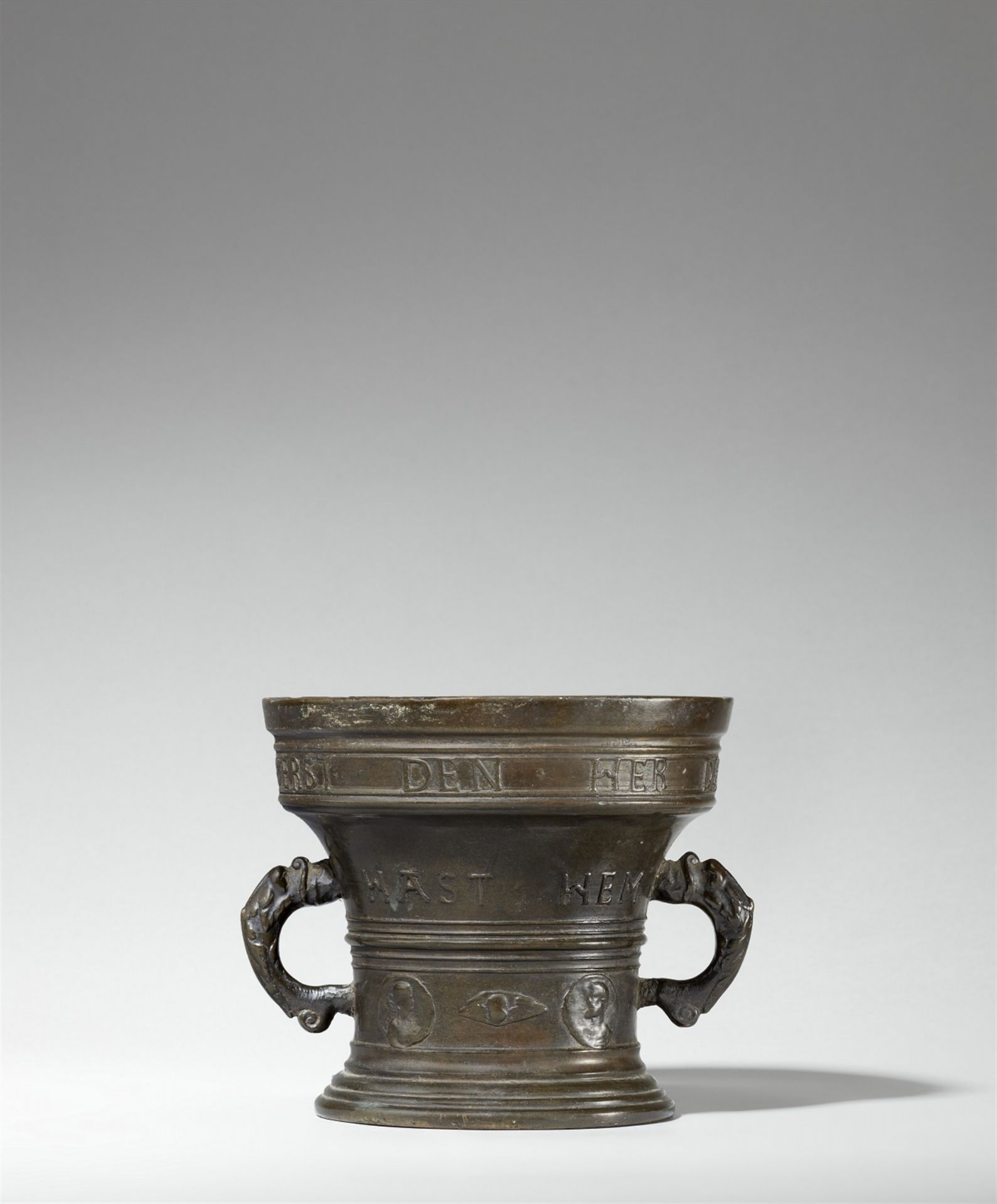 A rare Aachen mortar from 1580