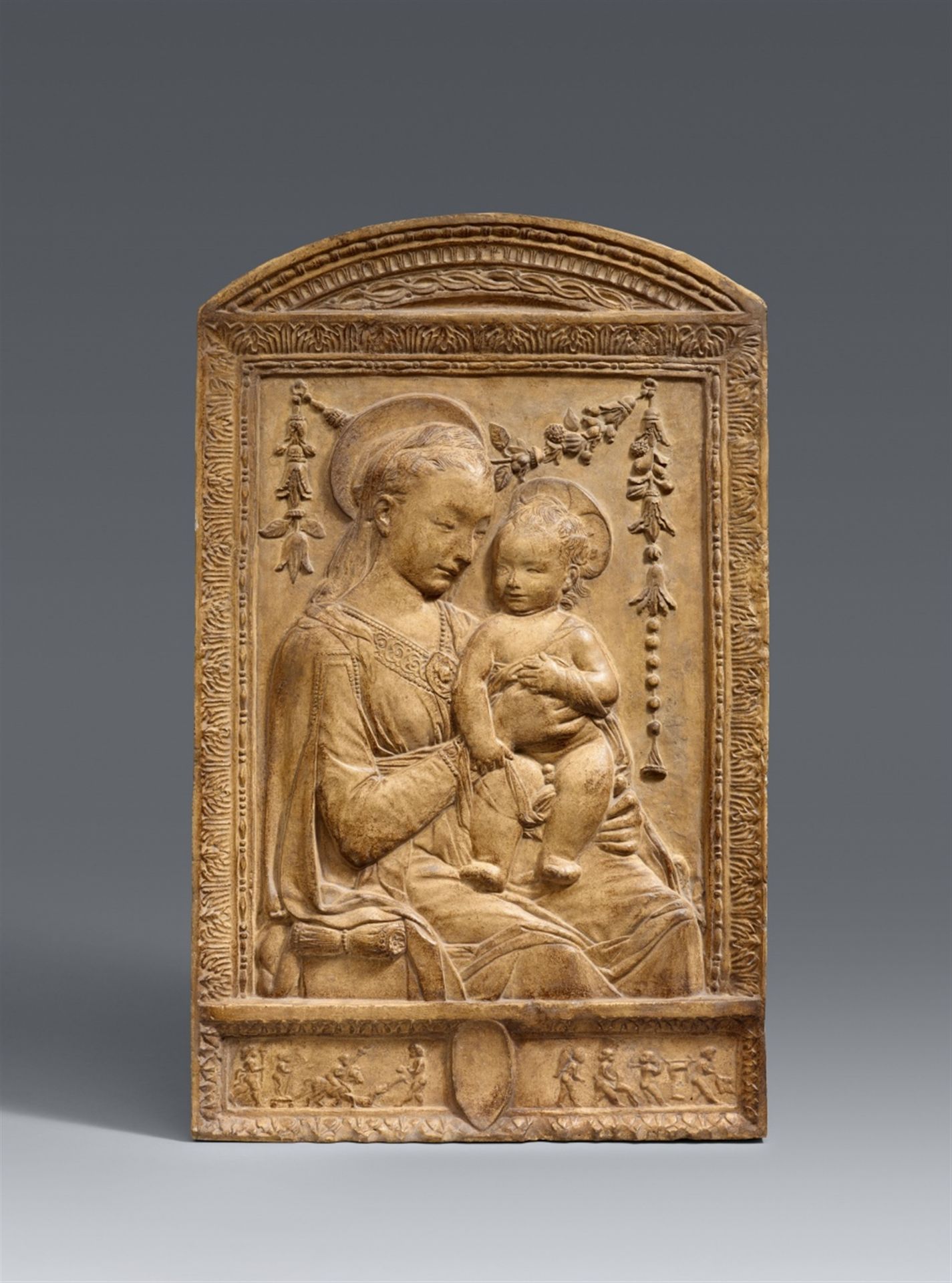 Antonio Rossellino, Werkstatt<BR>Madonna mit Kind