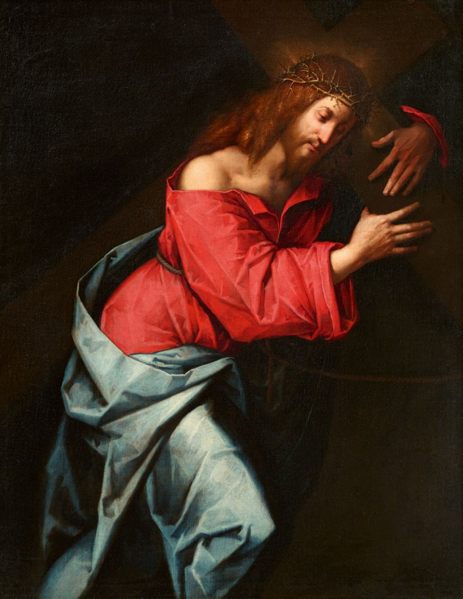 Jacopo Ligozzi<BR>Kreuztragender Christus