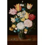 Jan Brueghel d. J.Jan Brueghel d. Ä.Stillleben mit Tulpen, Rosen, Narzissen, Vergissmeinnich