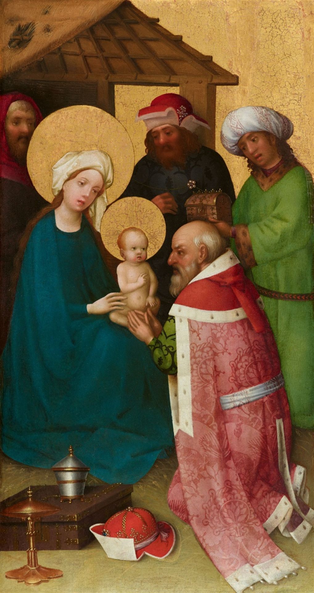 Cologne School around 1450<BR>The Adoration of the Magi