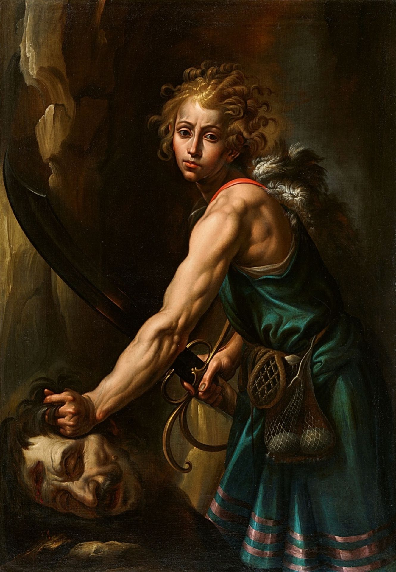 Pietro Francesco Gianoli<BR>David with the Head of Goliath