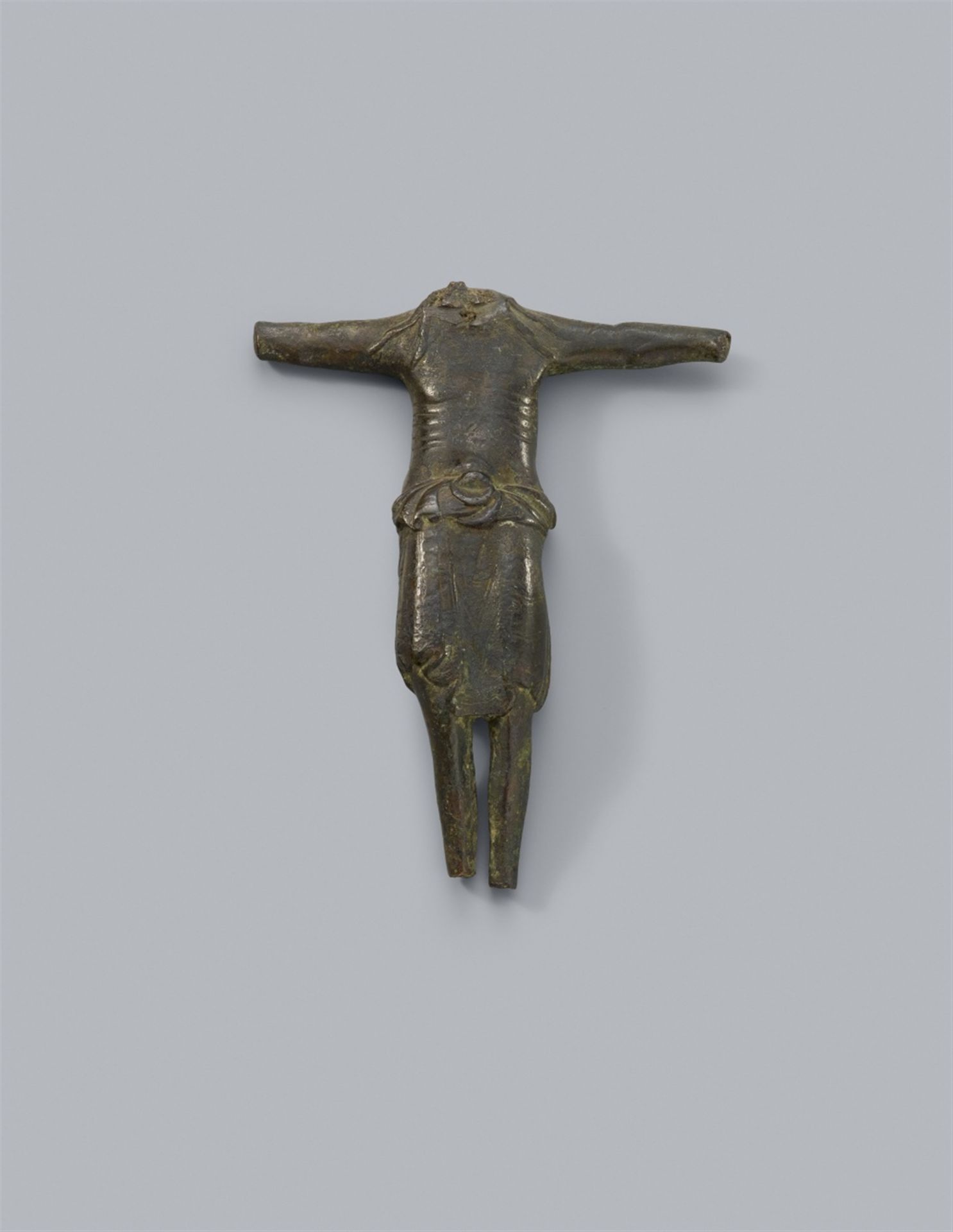 A bronze Corpus Christi, presumably Maasland, first half 13th century