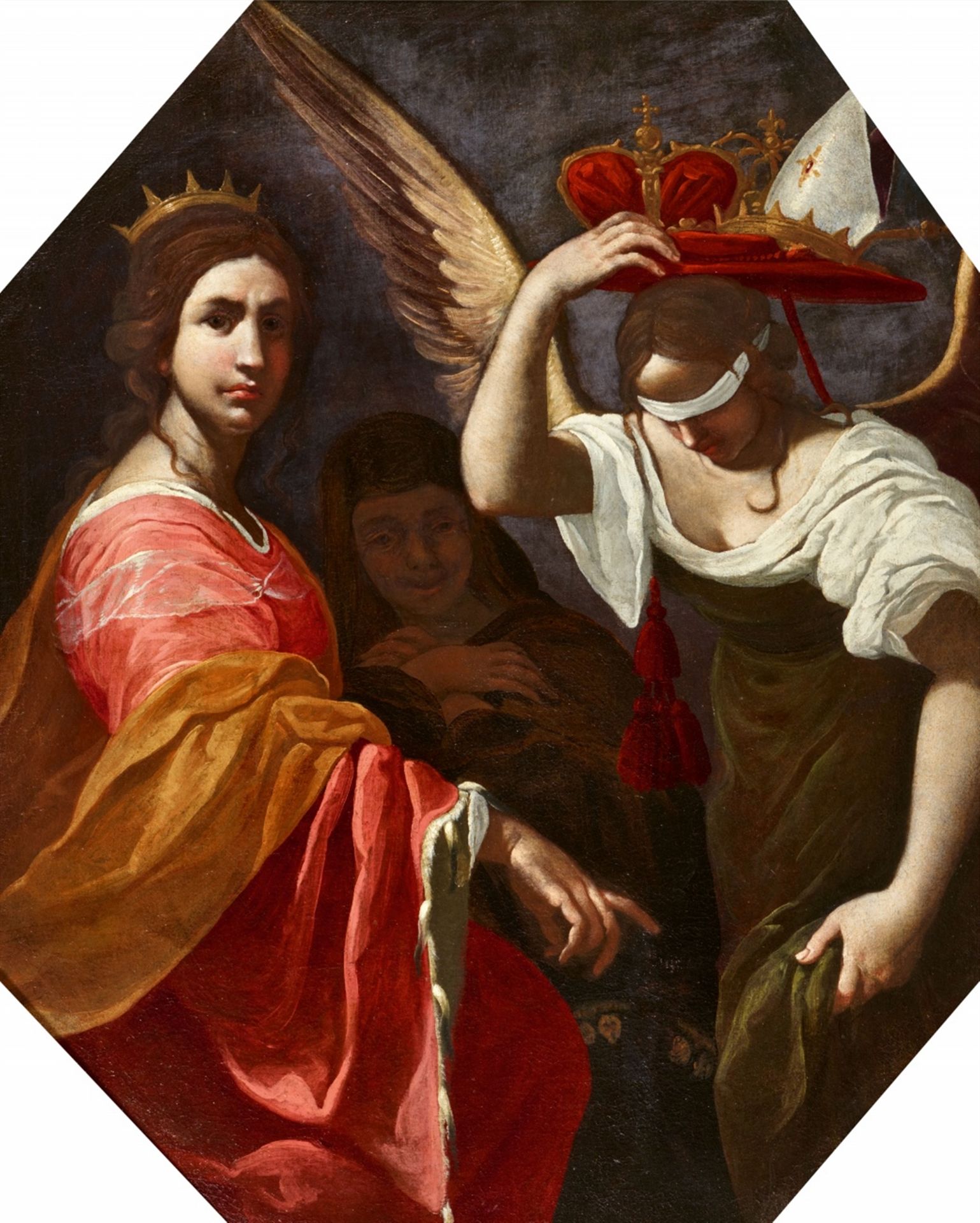 Giovanni Martinelli<BR>An Allegory of Justice forcing Fortuna to surrender to Nemesis