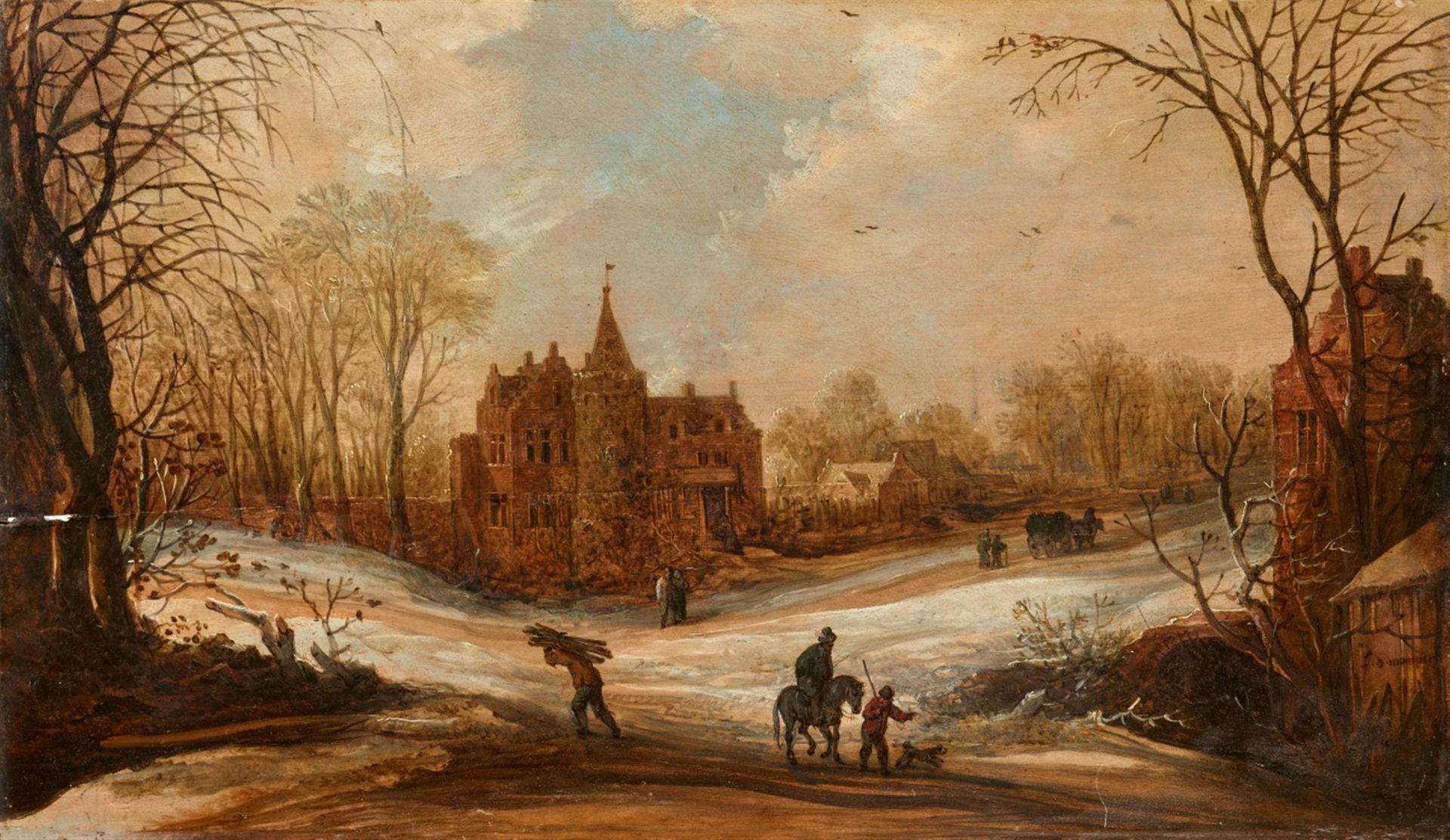 Frans de Momper<BR>Winter Landscape