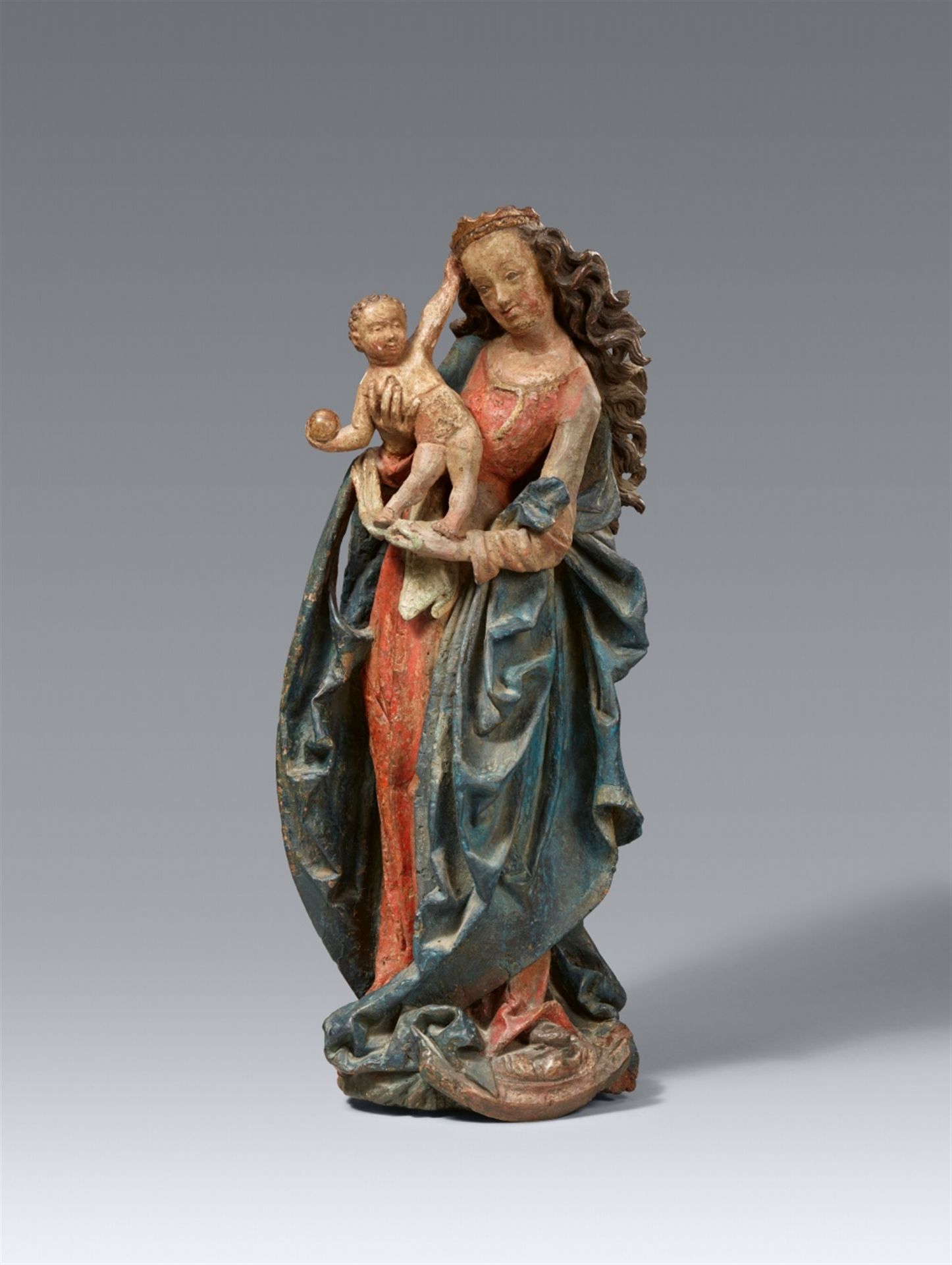 Meister von Mauer, Umkreis<BR>Madonna mit Kind