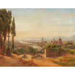 Salomon CorrodiBlick auf Florenz