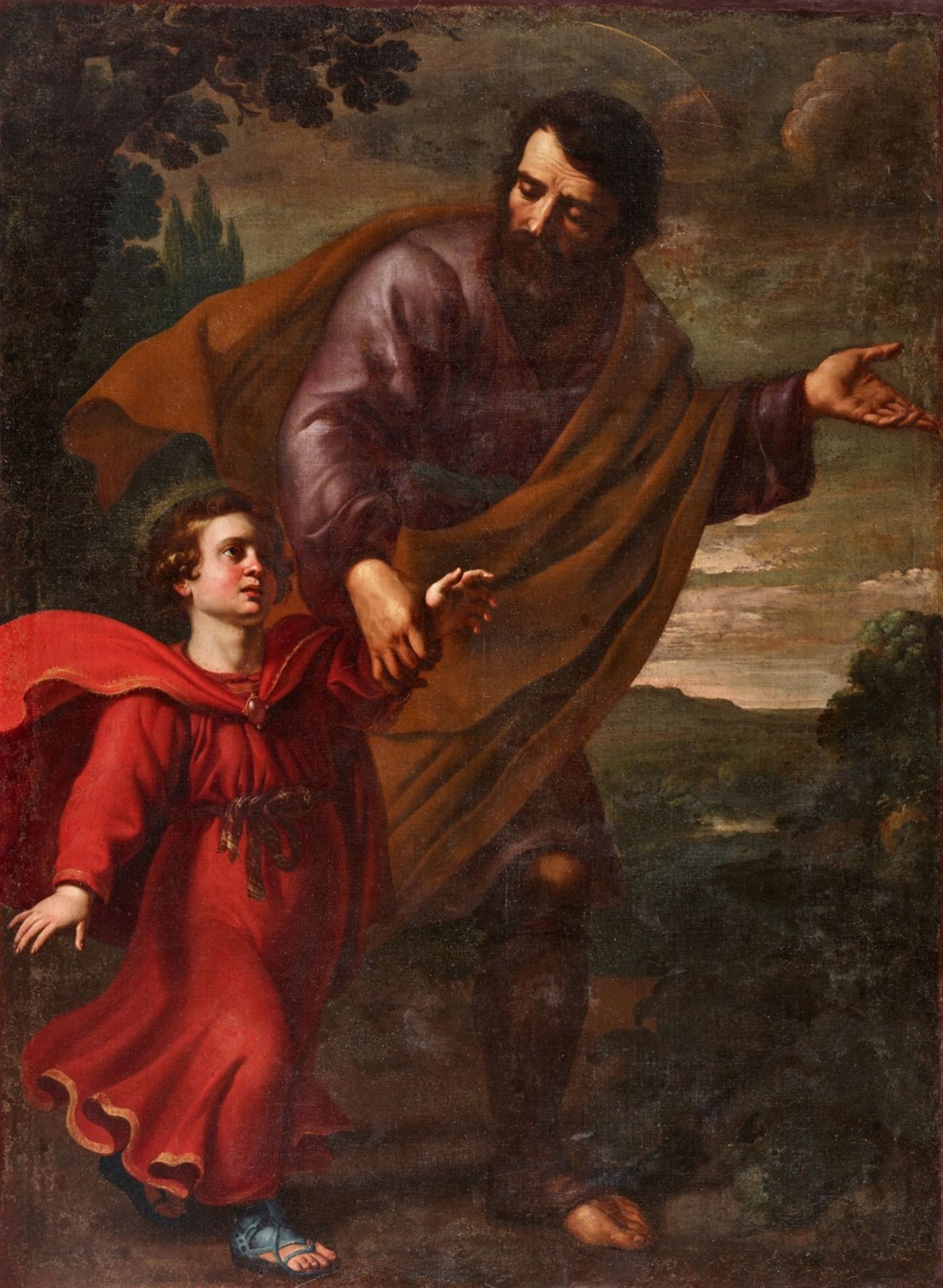 Antiiveduto Grammatica<BR>St. Joseph with the Infant Christ