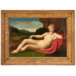 Jacopo Negretti, gen. Palma VecchioLiegende Venus in einer Landschaft