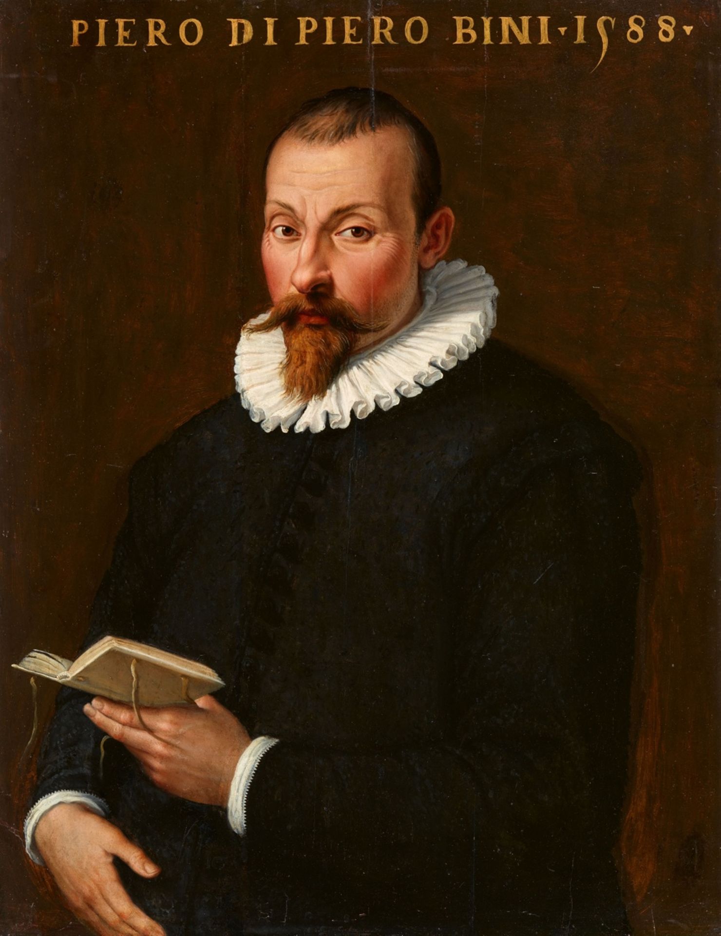 Florentiner Meister des 16. Jahrhunderts<BR>Portrait des Piero di Piero Bini