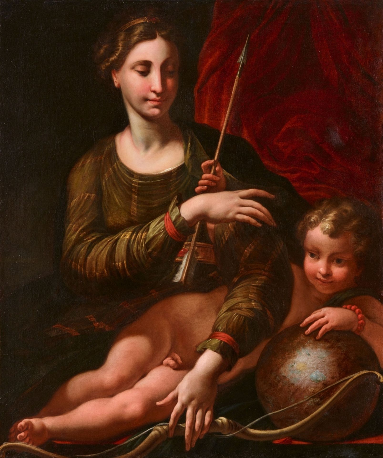 Girolamo Mirola<BR>Venus und Amor